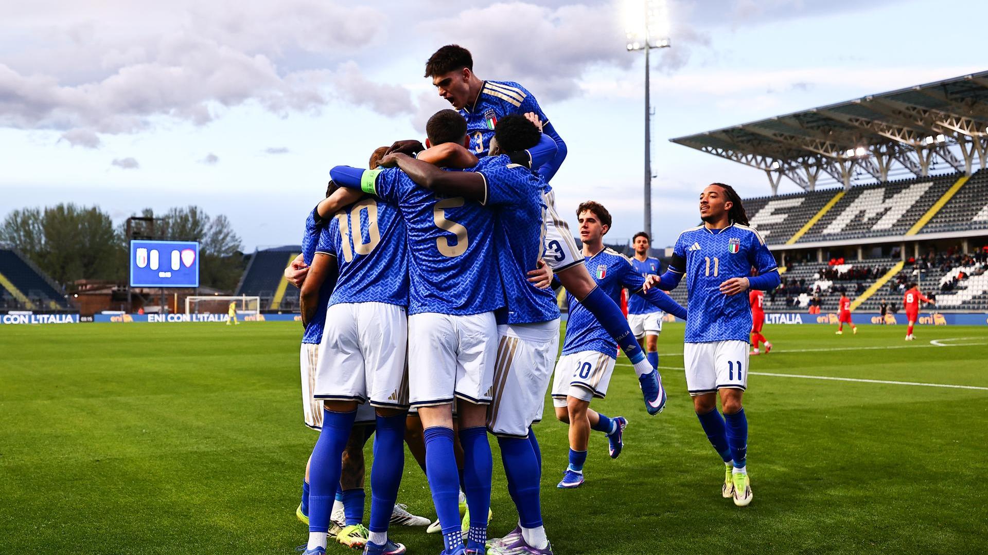 At Empoli, the Azzurrini secure a major 4–0 win over North Macedonia. Baldini: “We’re strong and mature; it was a great performance.”