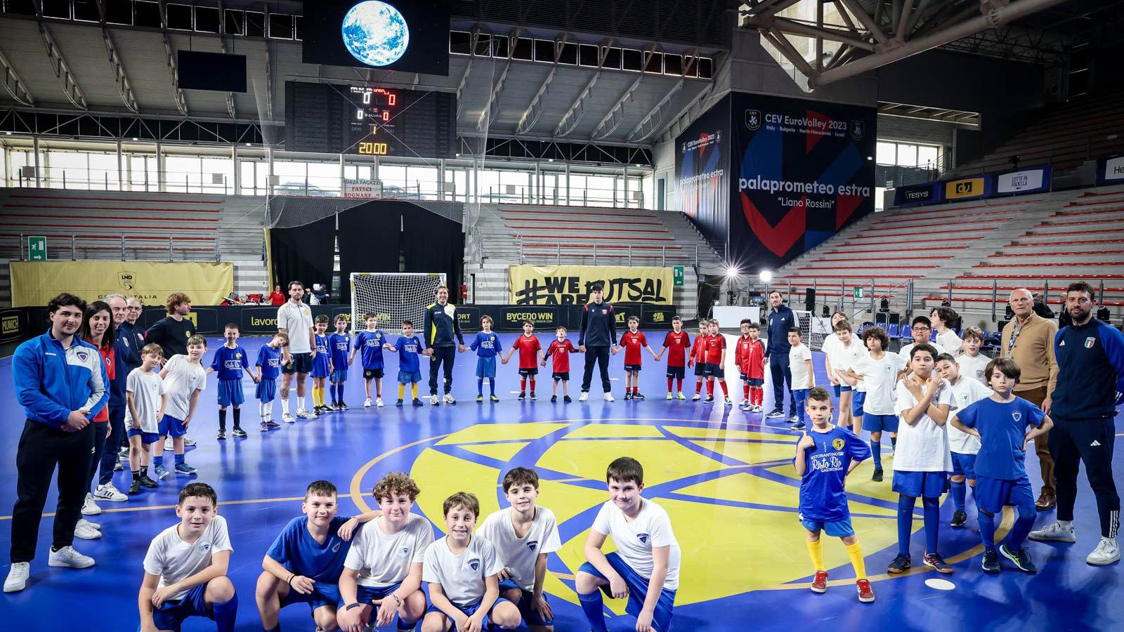 Futsal giovanile protagonista al Palaprometeo di Ancona