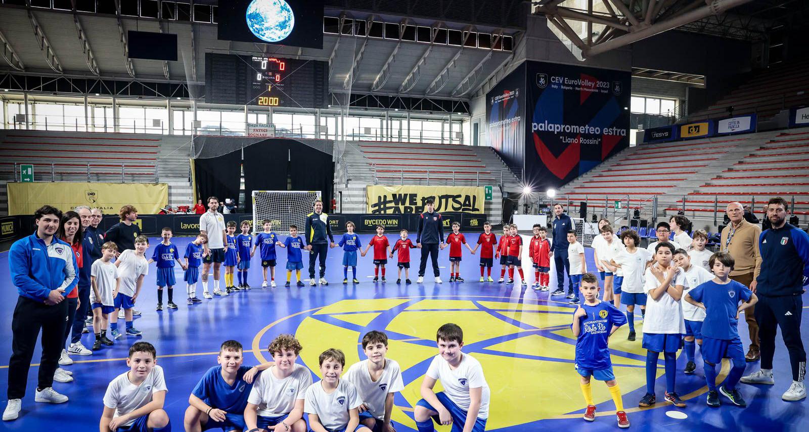 Futsal giovanile protagonista al Palaprometeo di Ancona