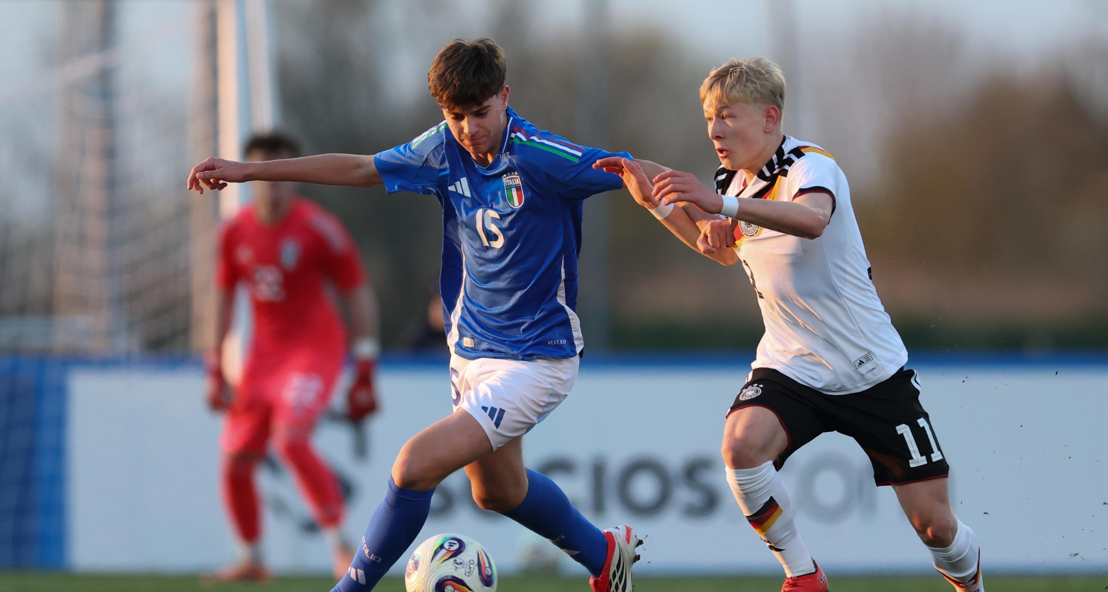 Pari tra Italia e Germania a Caorle: 1-1 nel primo test match. Pasqual: “Partita probante”