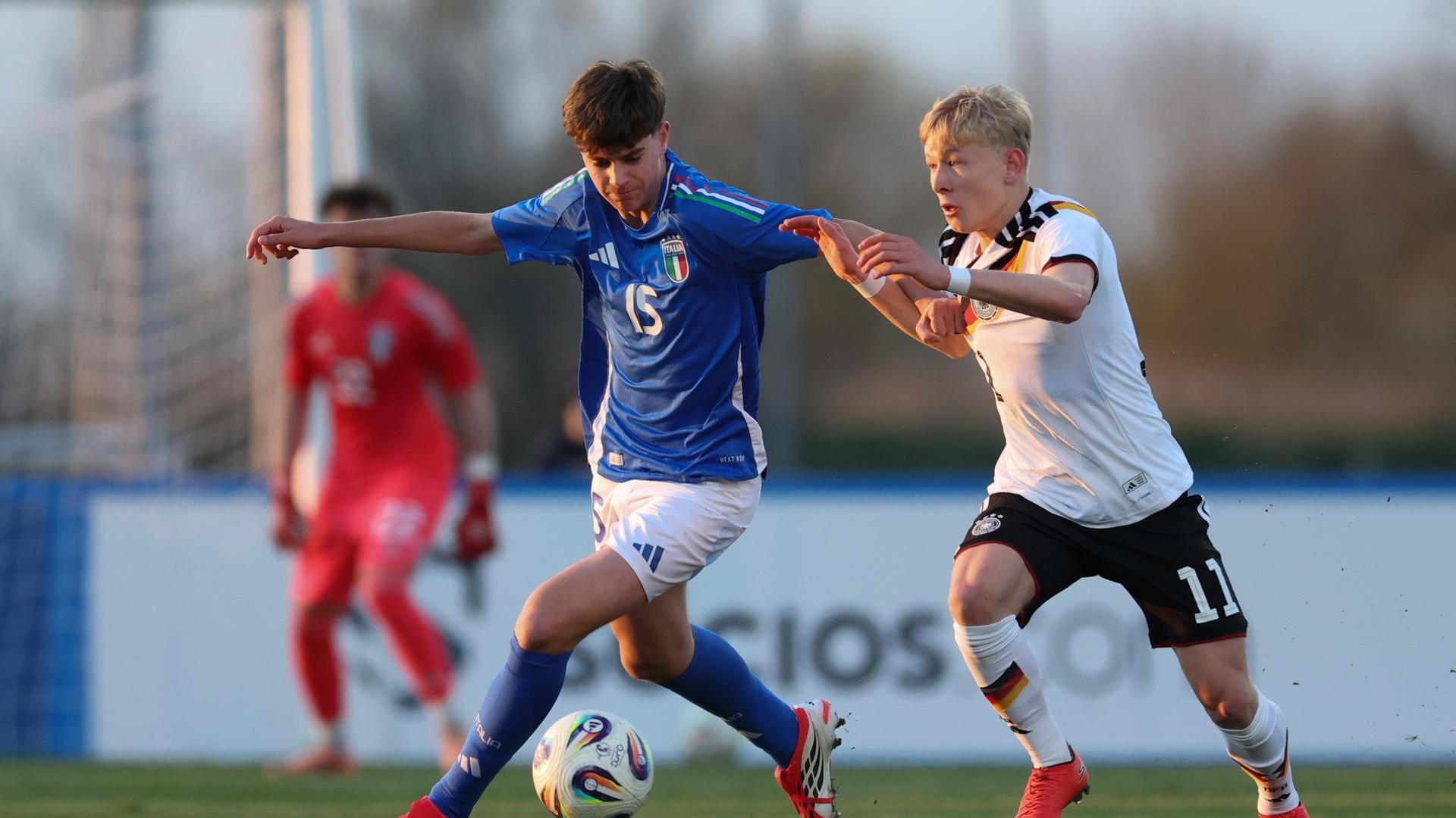 Italy and Germany draw in Caorle: 1-1 in the first U16 friendly. Pasqual: “It was a challenging game”