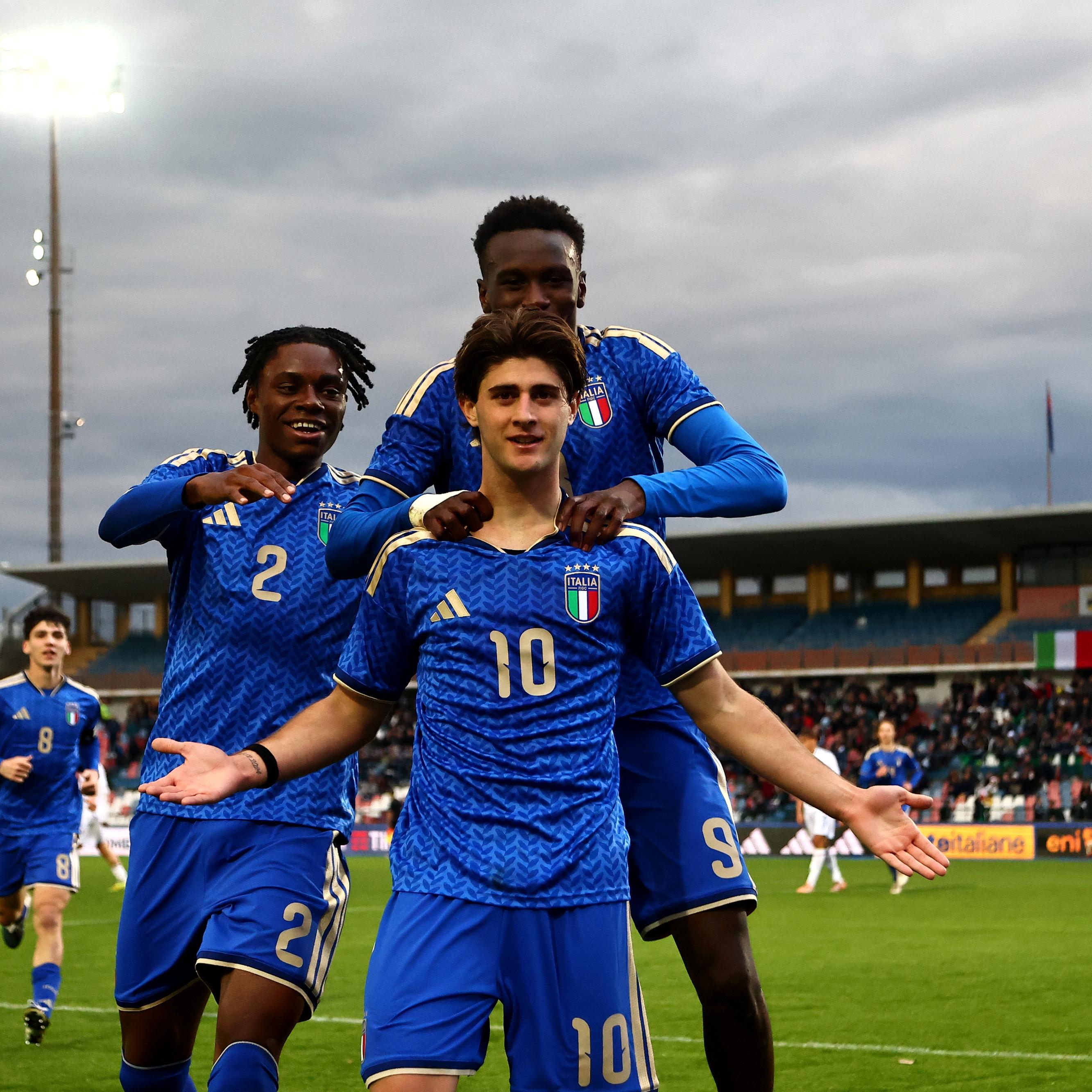 Mosconi, Liberali, Coletta: l’Italia batte anche la Slovacchia. Cosenza trascina gli Azzurrini, martedì con la Turchia è decisiva