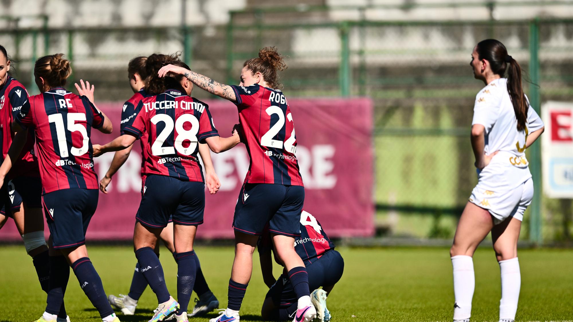 Il Bologna ringrazia il gol di Rognoni: le emiliane vincono 1-0 a Trastevere