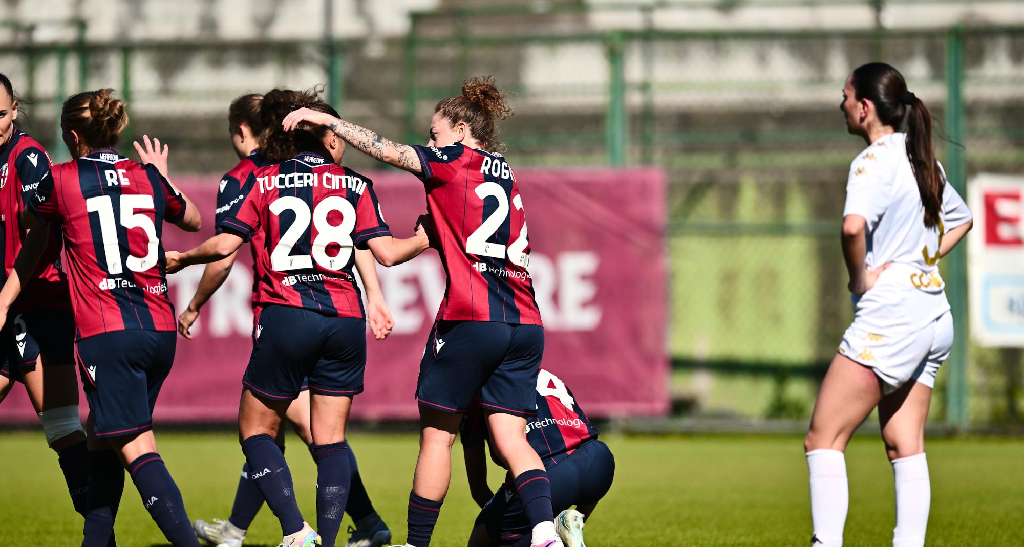 Il Bologna ringrazia il gol di Rognoni: le emiliane vincono 1-0 a Trastevere