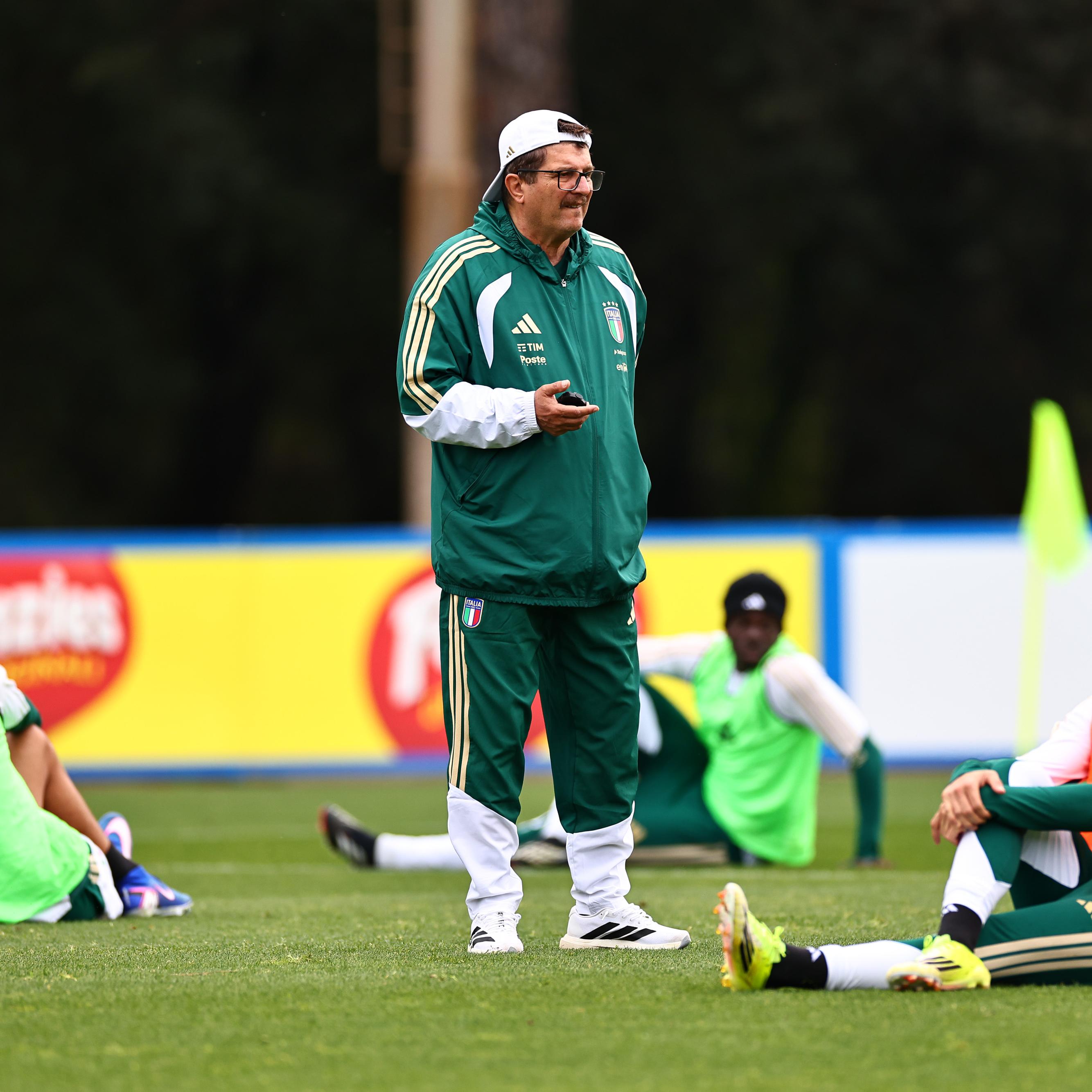 Ultima rifinitura a Tirrenia per gli Azzurrini dell'Under 21