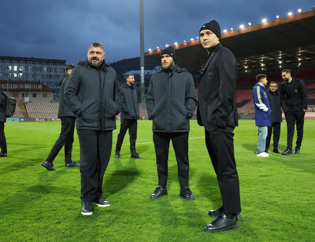 Azzurri a Zenica, con la Bosnia in palio il pass per il Mondiale. Gattuso: “Ci giochiamo tanto, scenderemo in campo con voglia e veemenza”