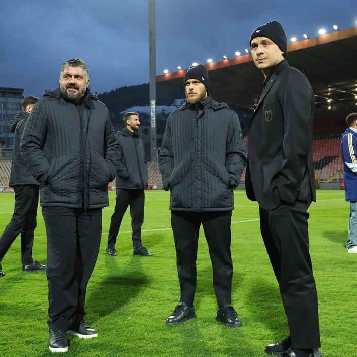 The Azzurri in Zenica, with a World Cup spot at stake against Bosnia. Gattuso: ‘There’s a lot on the line; we will take the field with determination and intensity.”