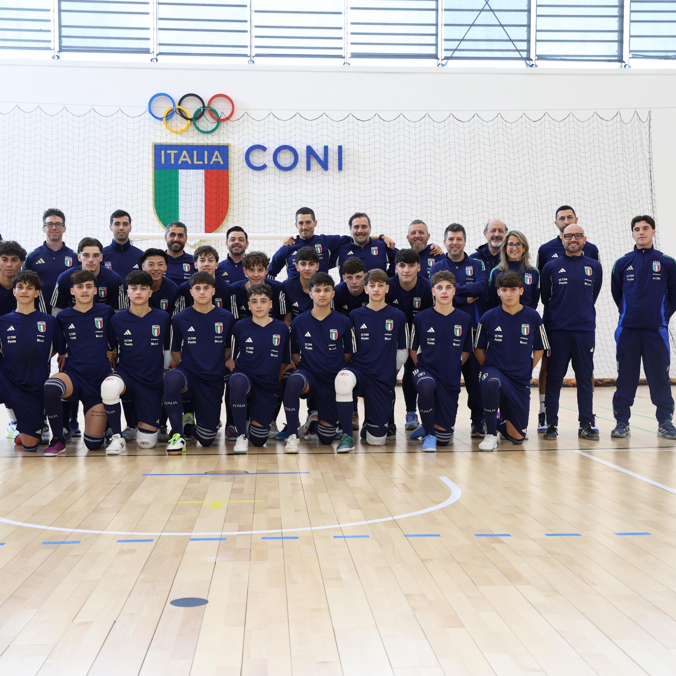 Al Giulio Onesti il futuro del calcio a 5 italiano con il raduno del Futsal+