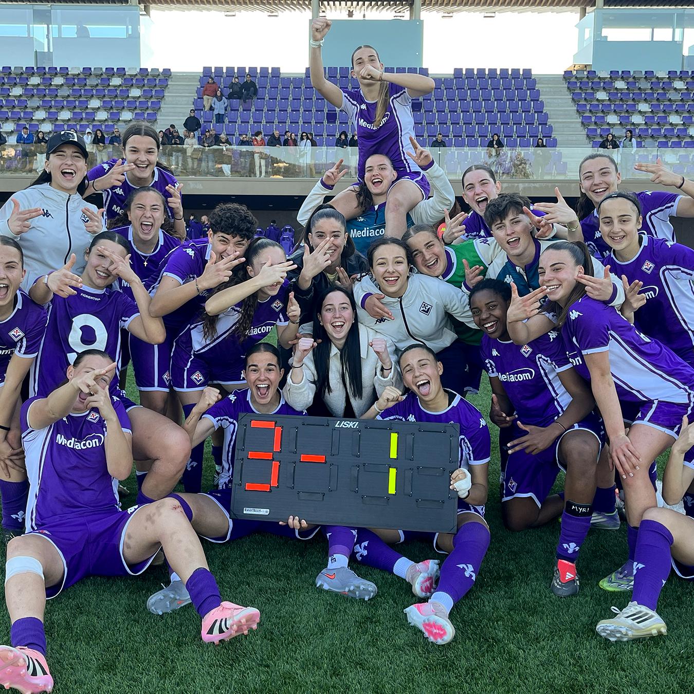 La Fiorentina apre il 20° turno: Inter battuta 3-1 al Viola Park