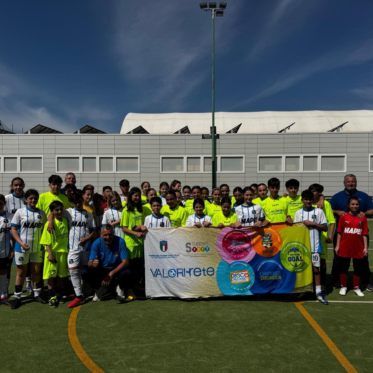 Attività Scolastica: concluso il percorso regionale di “Ragazze in Gioco” e “Tutti in Gol”