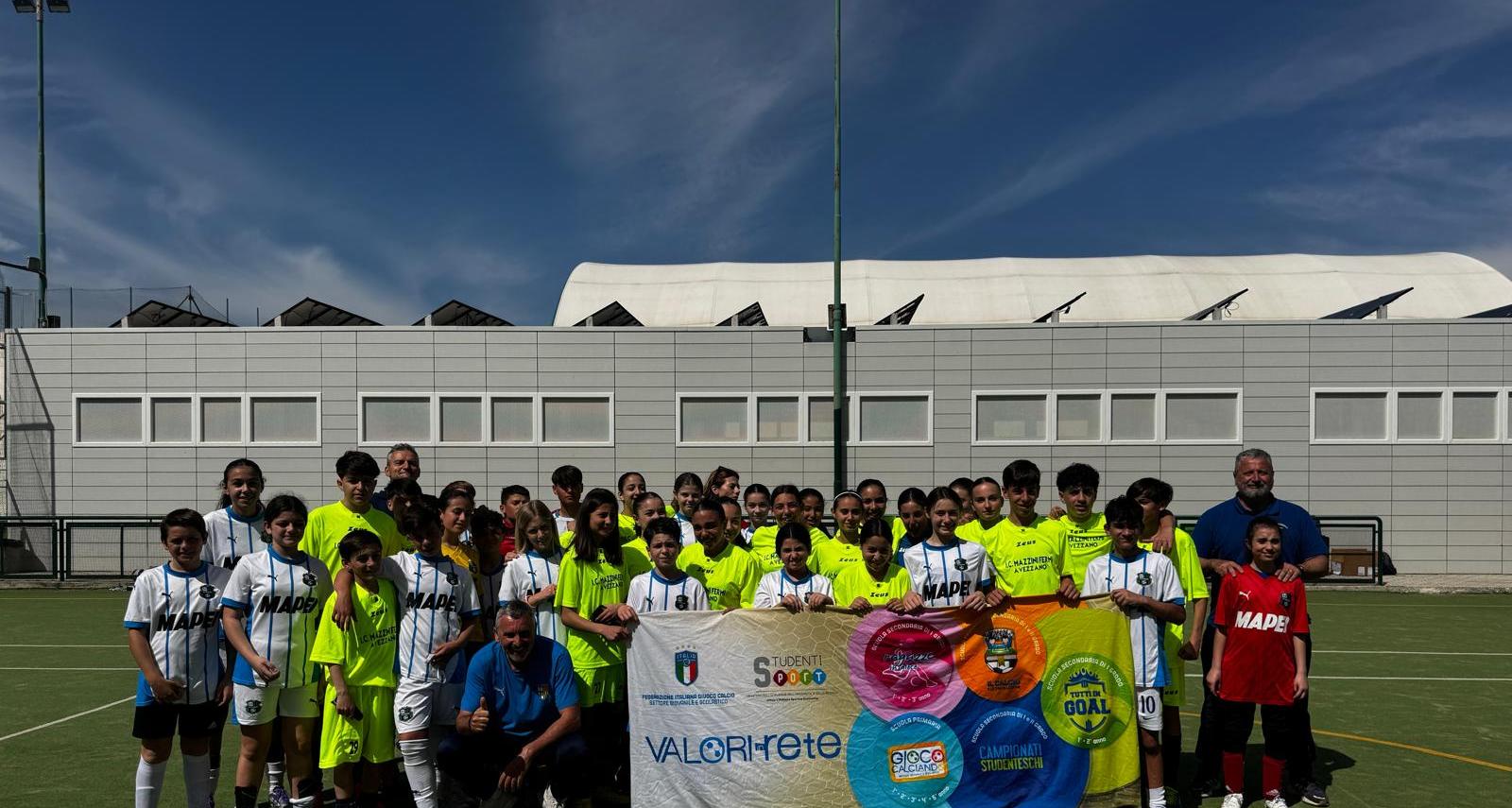 Attività Scolastica: concluso il percorso regionale di “Ragazze in Gioco” e “Tutti in Gol”