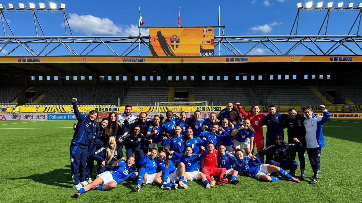 Ottimo esordio delle Azzurrine nel Round 2, Ucraina ko con le reti Venturelli e Ferraresi. Matteucci: “Bravissime”