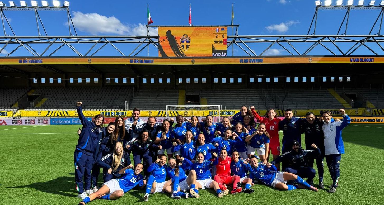 Ottimo esordio delle Azzurrine nel Round 2, Ucraina ko con le reti Venturelli e Ferraresi. Matteucci: “Bravissime”