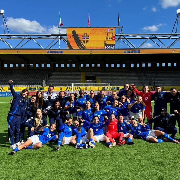 Azzurrine off to a great Round 2 start, beating Ukraine with goals from Venturelli and Ferraresi. Matteucci: “Excellent!”