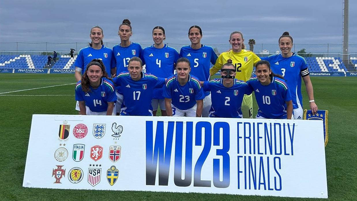 Corelli di testa, Bellucci su rigore: l’Italia batte 2-1 il Portogallo a Pinatar. Giovedì c’è la Germania