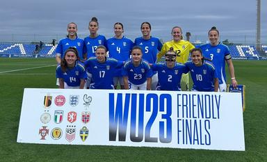 Corelli di testa, Bellucci su rigore: l’Italia batte 2-1 il Portogallo a Pinatar. Giovedì c’è la Germania