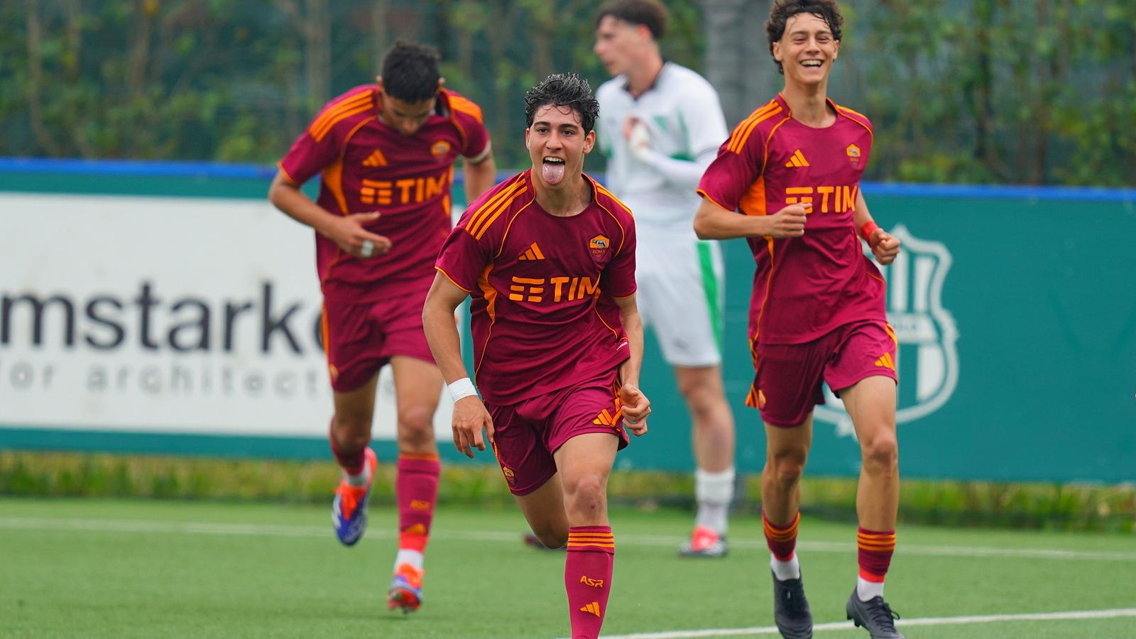 Under 18 Professionisti, Roma show: 3-1 al Sassuolo e aggancio alla capolista Inter