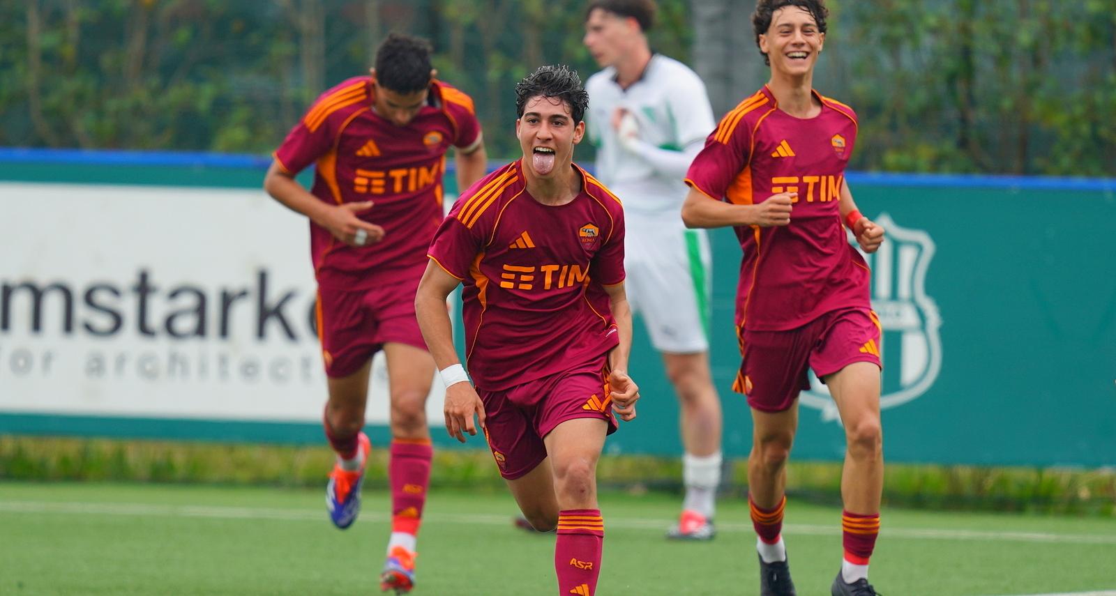Under 18 Professionisti, Roma show: 3-1 al Sassuolo e aggancio alla capolista Inter