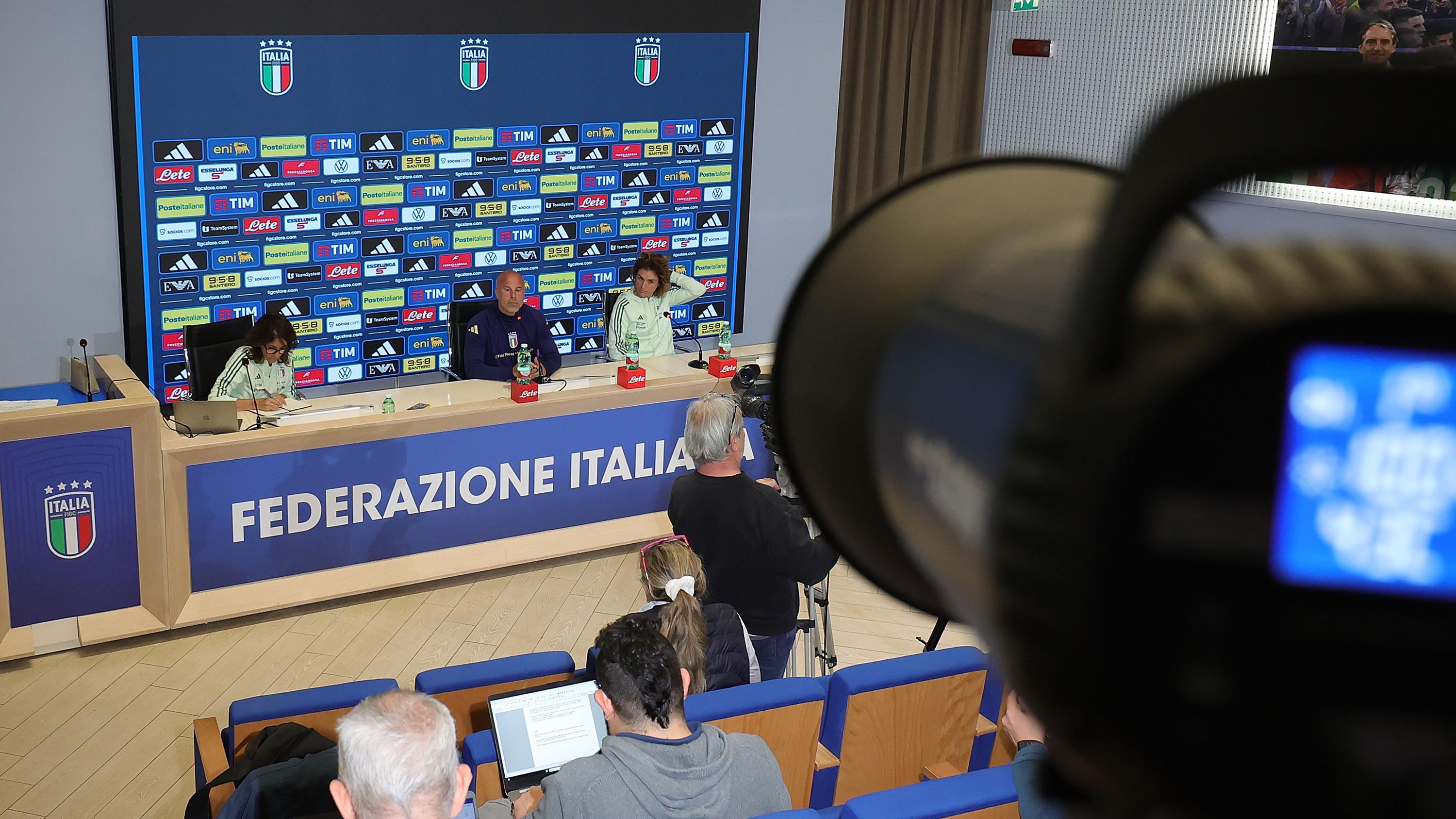 Nazionale femminile: Soncin e Girelli in conferenza stampa alla viglia di Serbia-Italia