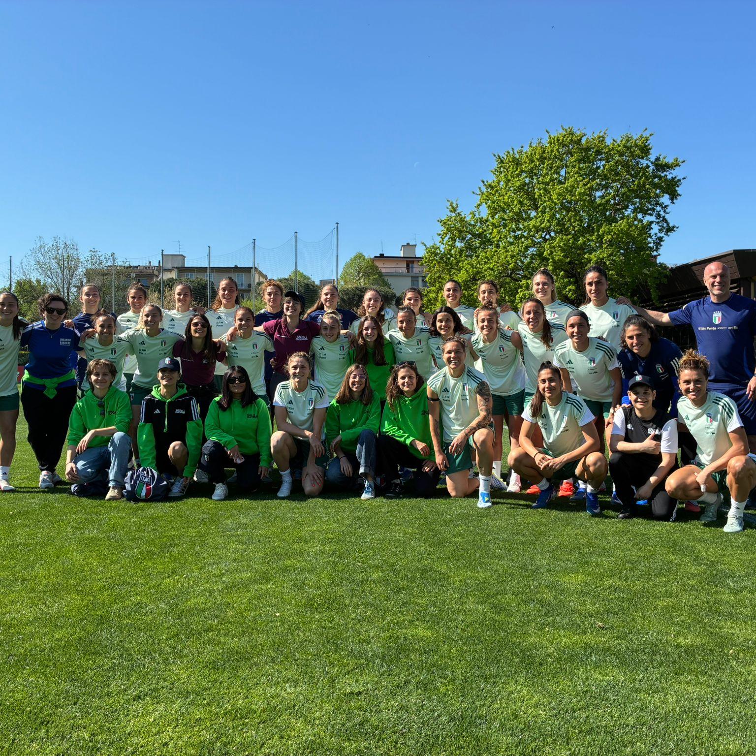 Balon Mundial a Coverciano: una giornata di sport e inclusione con la Nazionale Femminile