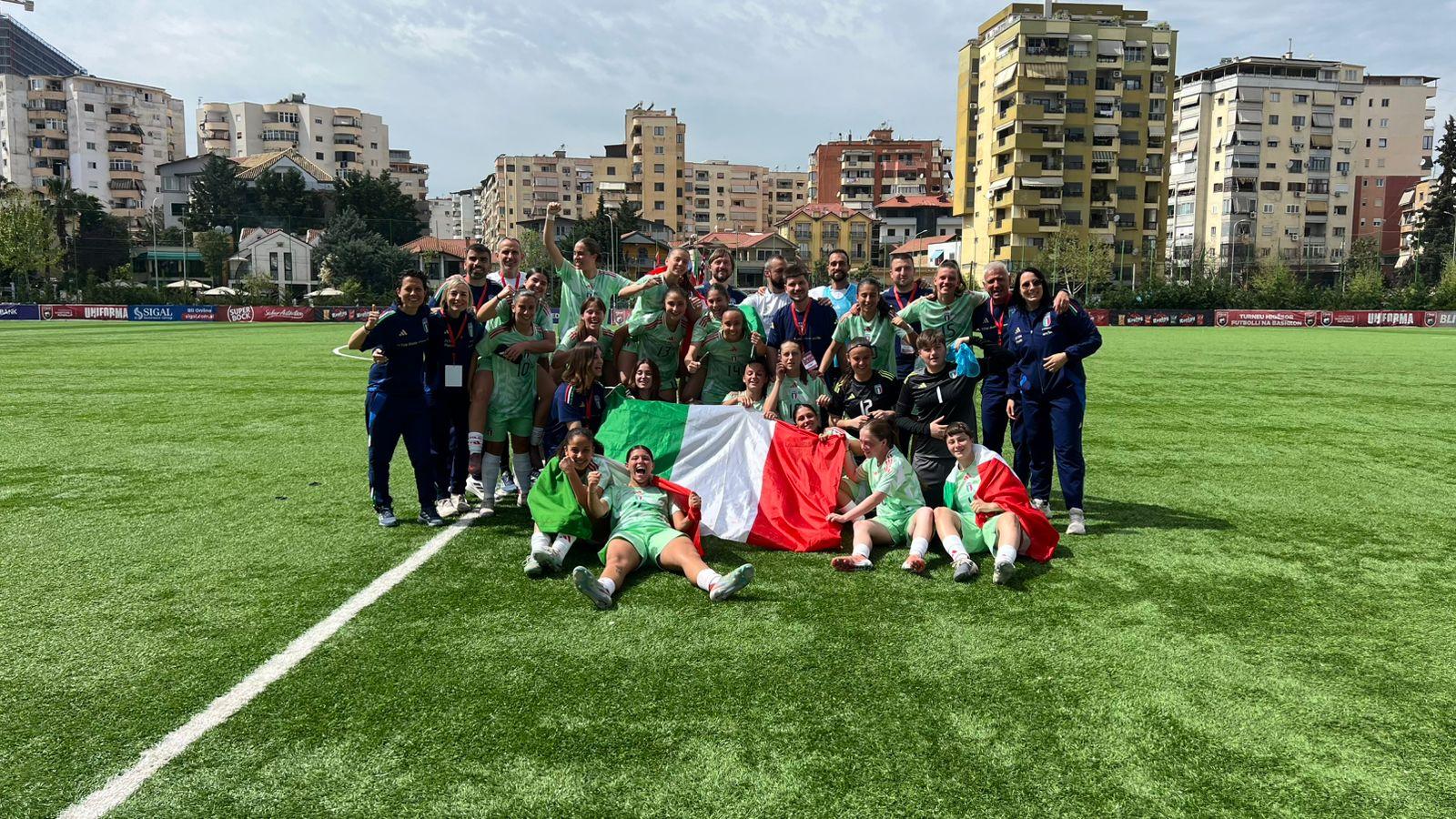 Italia, il poker è servito: 4-1 al Galles, a Tirana arriva il secondo successo nel Torneo di Sviluppo UEFA