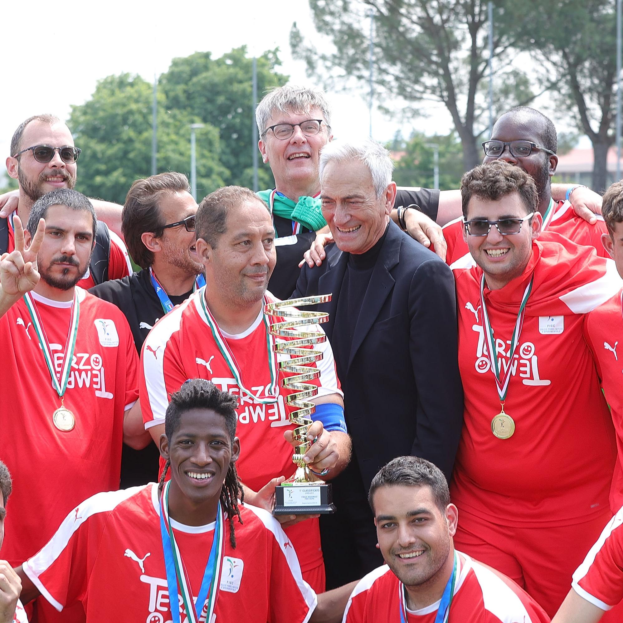 La Divisione Calcio Paralimpico della FIGC, un’eccellenza italiana. Gravina: “Averla creata è una delle soddisfazioni più grandi della mia presidenza”