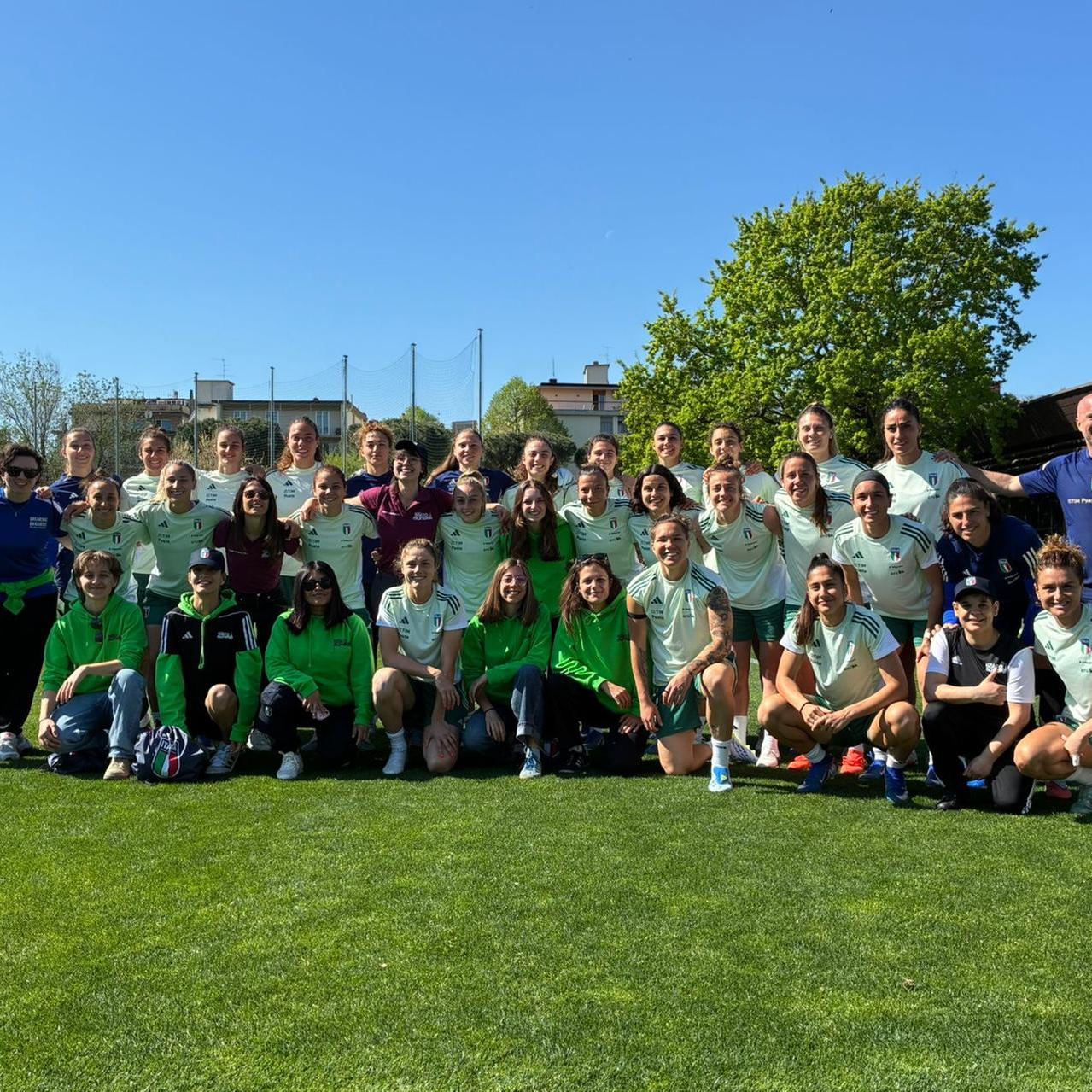 Balon Mundial at Coverciano: a day of sport and inclusion with the Women’s National Team
