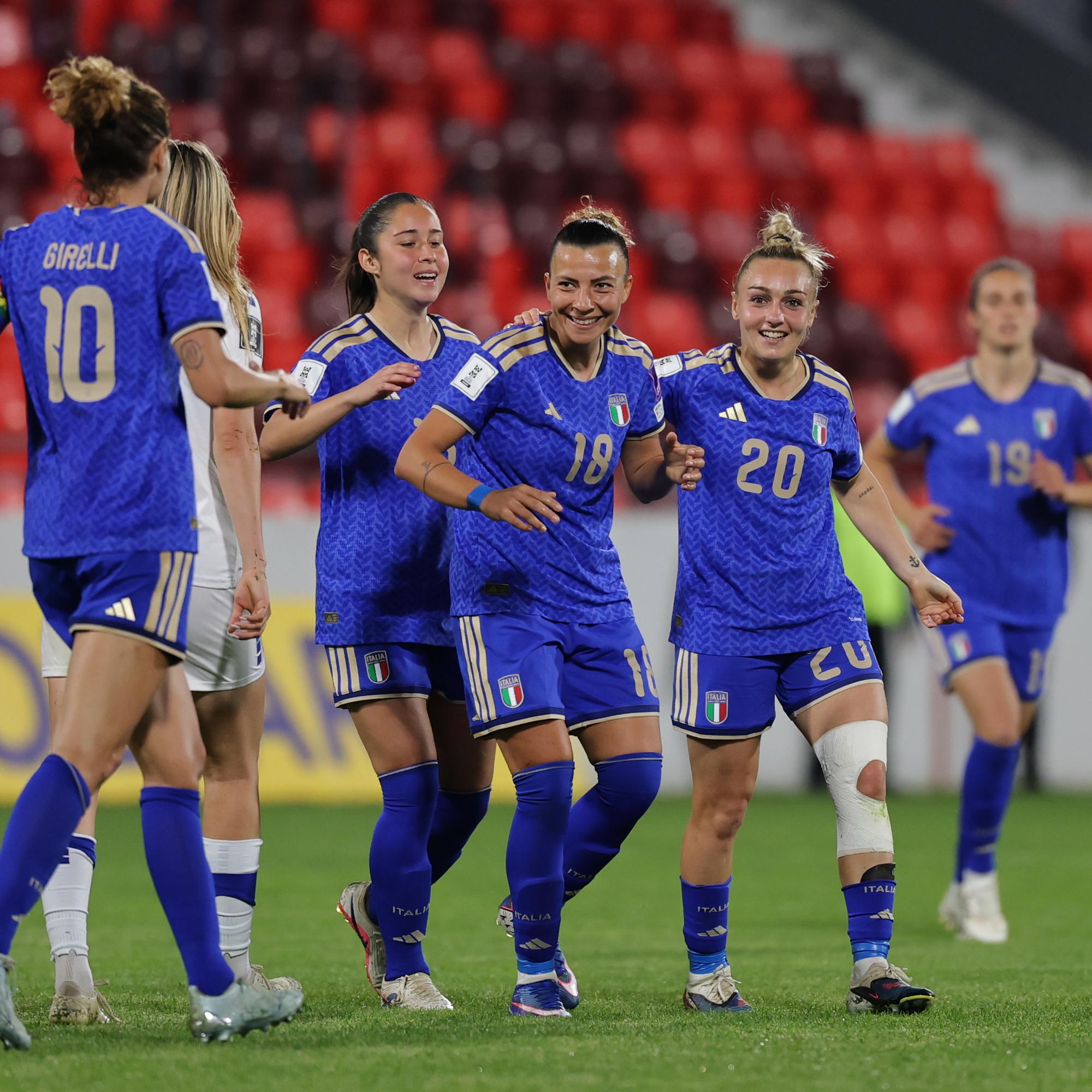 Sinfonia azzurra in Serbia. Il 6-0 di Leskovac rilancia la corsa al Mondiale. Soncin: “Continuiamo a lottare per il nostro sogno”