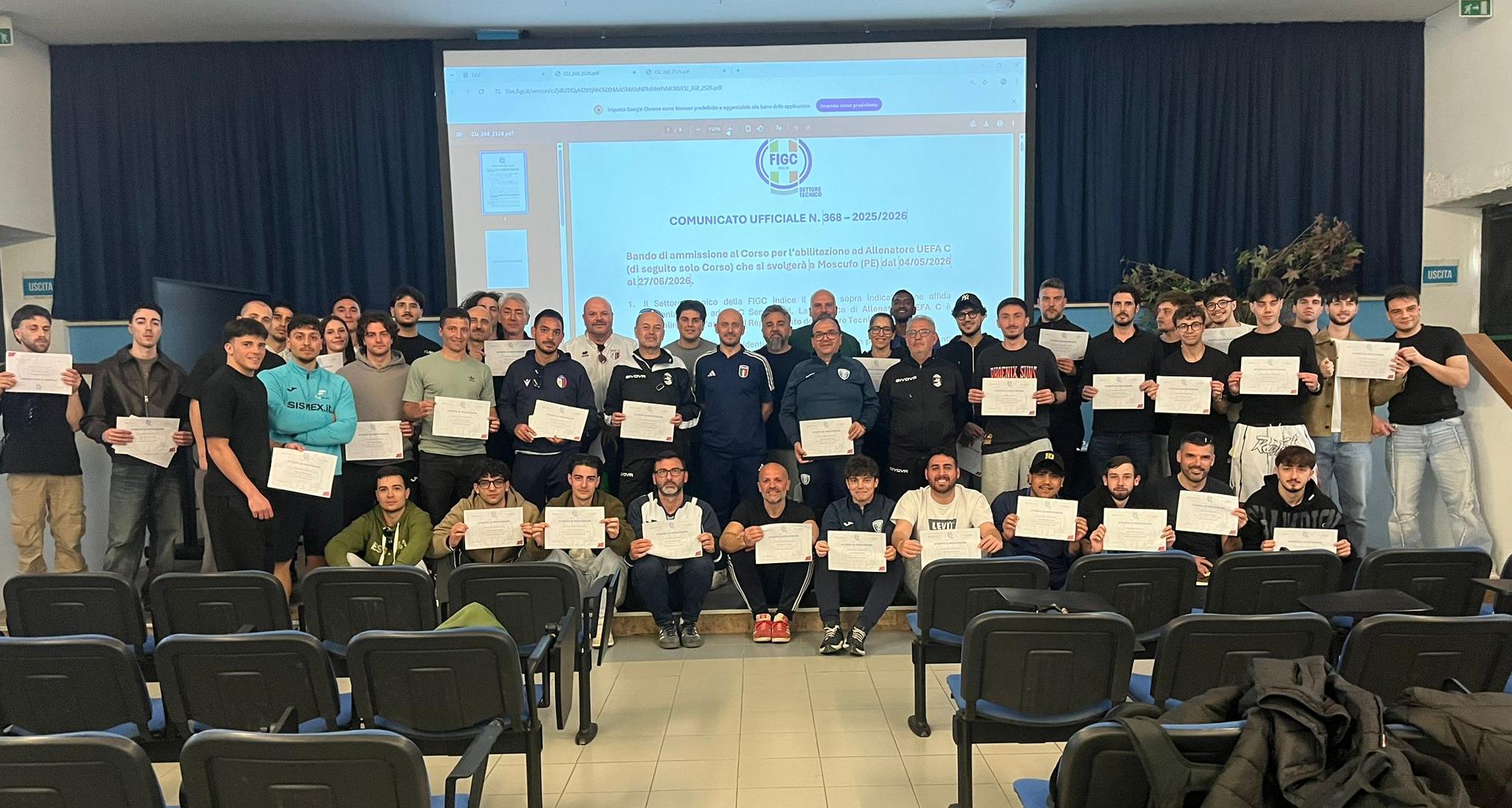 Formazione SGS: a Chieti il Corso Istruttori Livello E in sinergia con l’Università