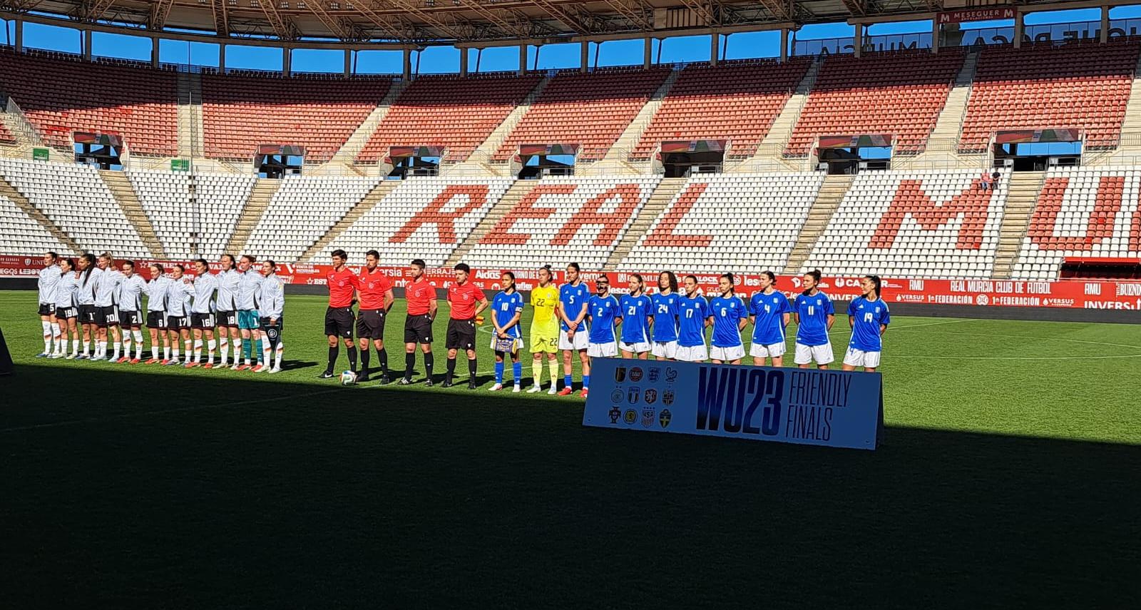 Nazionale Under 23 Femminile – Italia battuta 1-0 dalla Germania nel secondo test amichevole: decisivo il gol di Birkholz