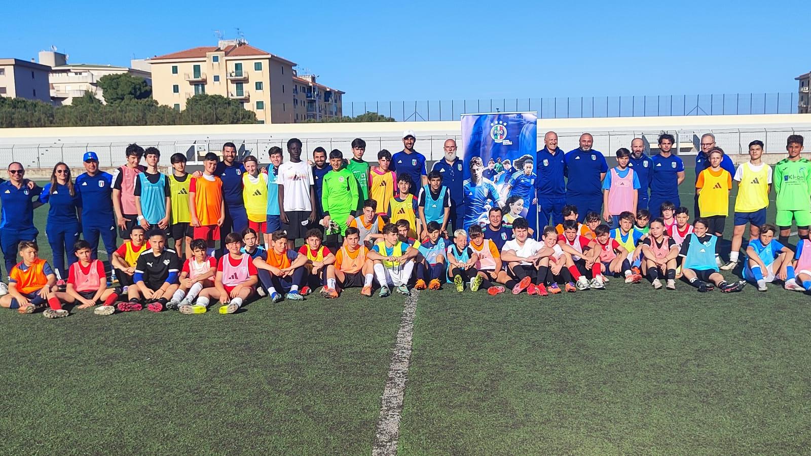 Primo allenamento dello Stage di Formazione Territoriale di Palermo