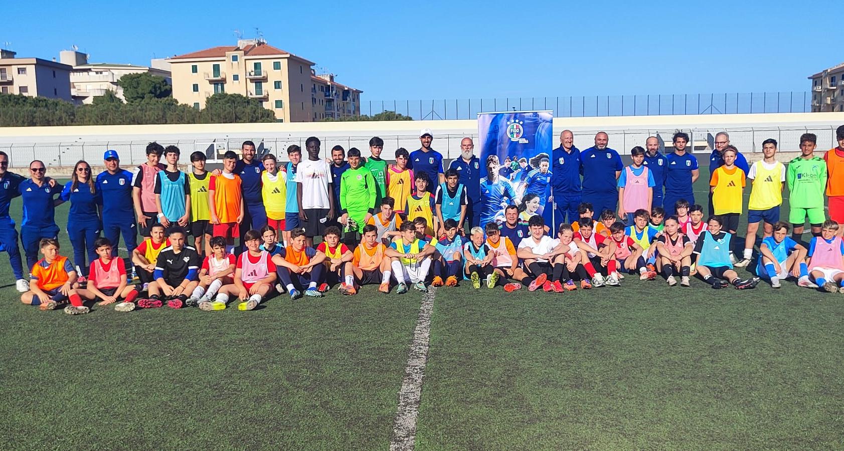 Primo allenamento dello Stage di Formazione Territoriale di Palermo