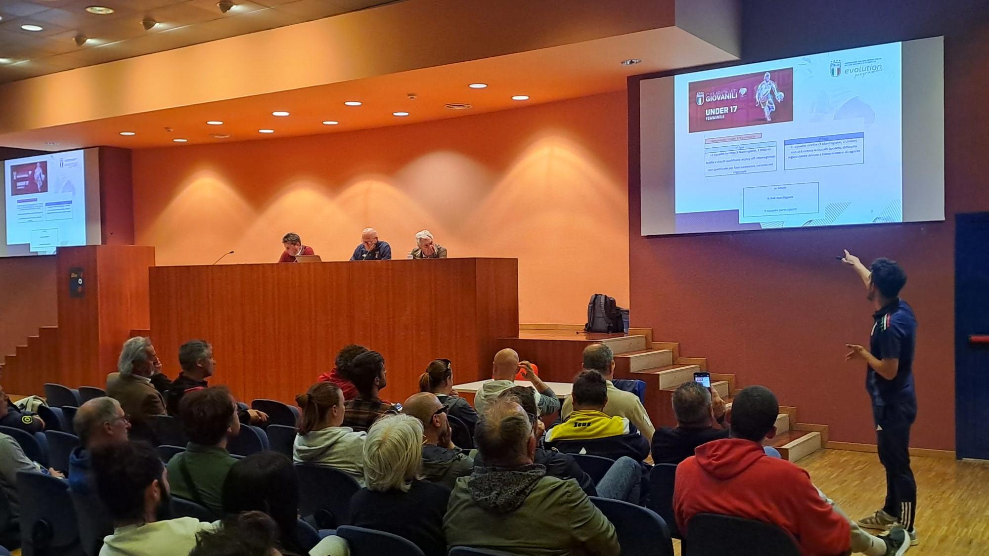 Calcio giovanile femminile, confronto tra società e istituzioni al Comitato Regionale Marche