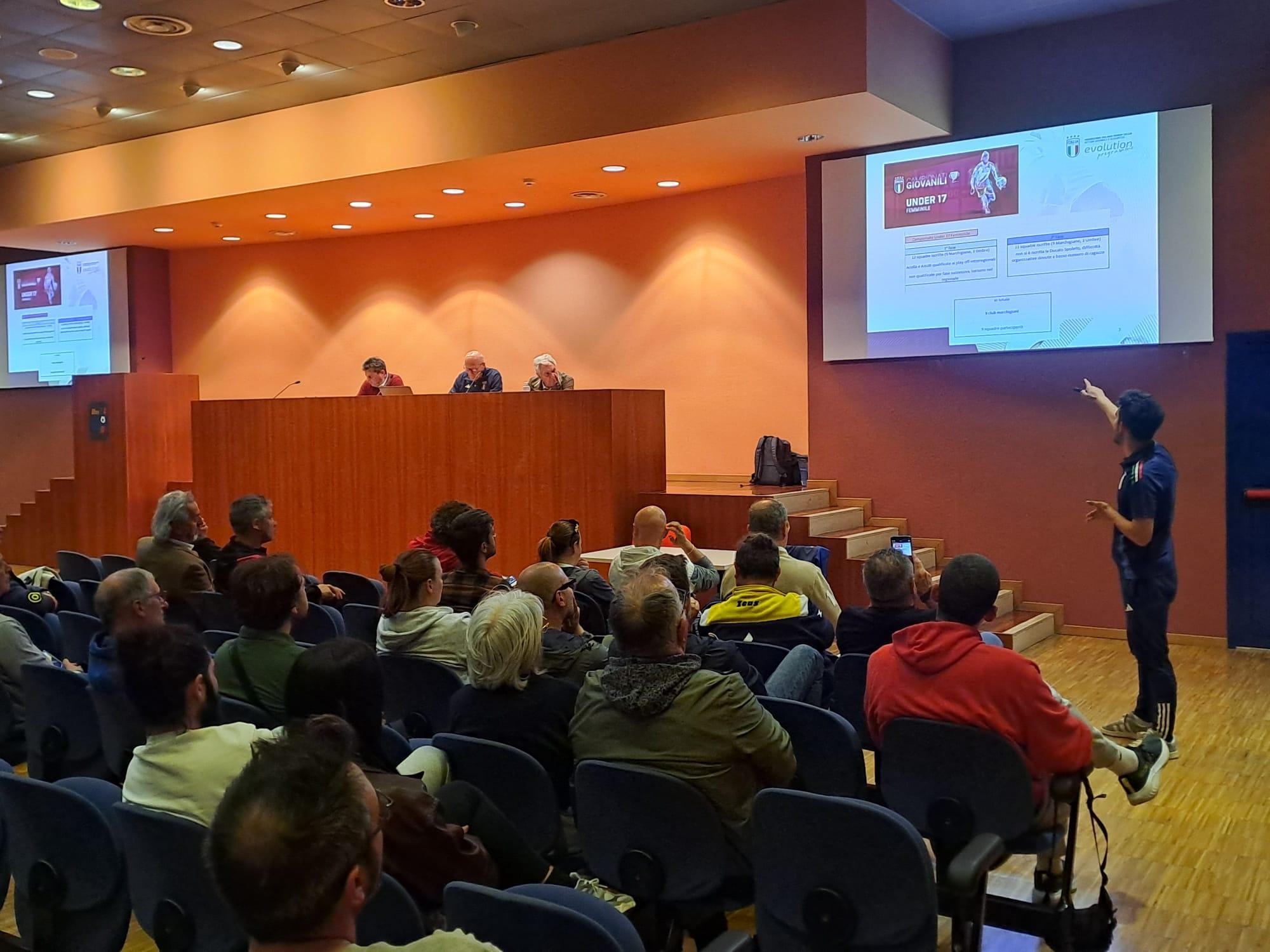 Calcio giovanile femminile, confronto tra società e istituzioni al Comitato Regionale Marche