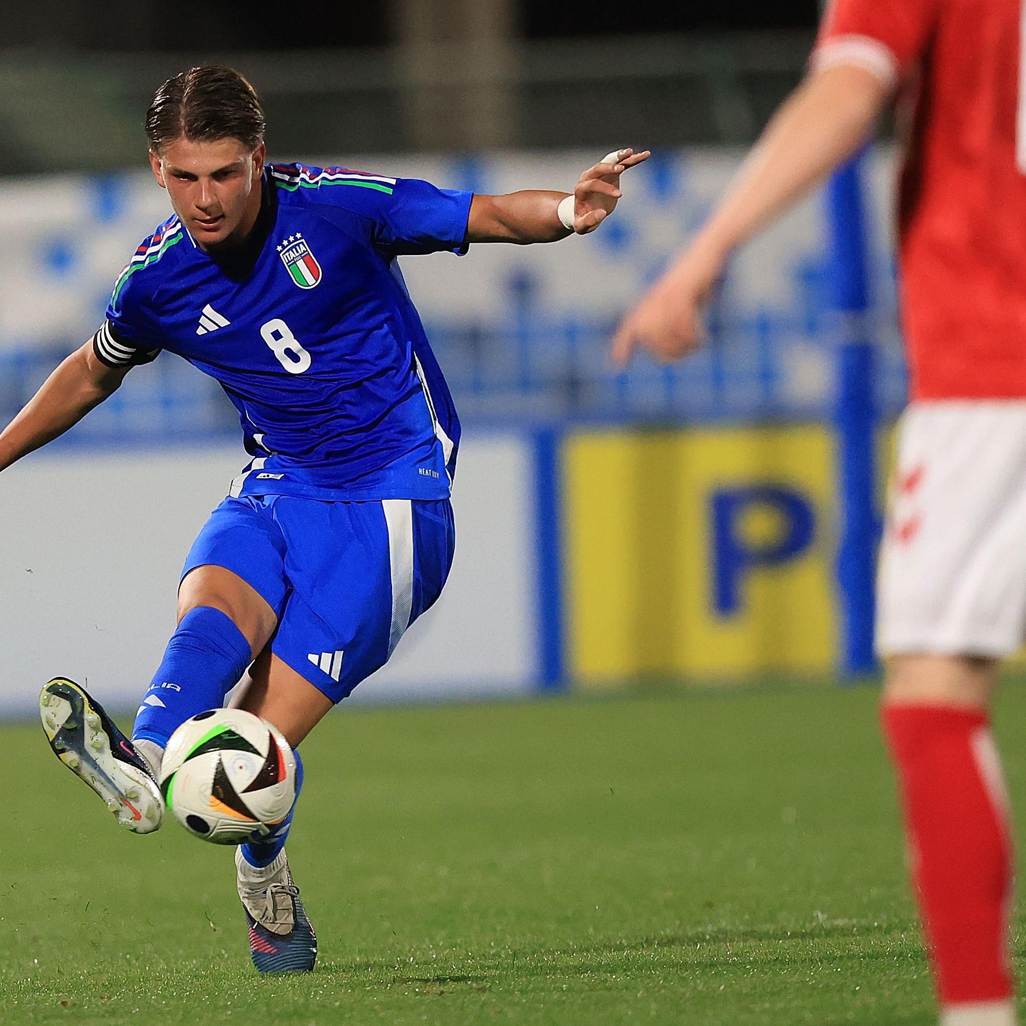 Festival del gol al 'Bresciani': Italia e Danimarca pareggiano 4-4