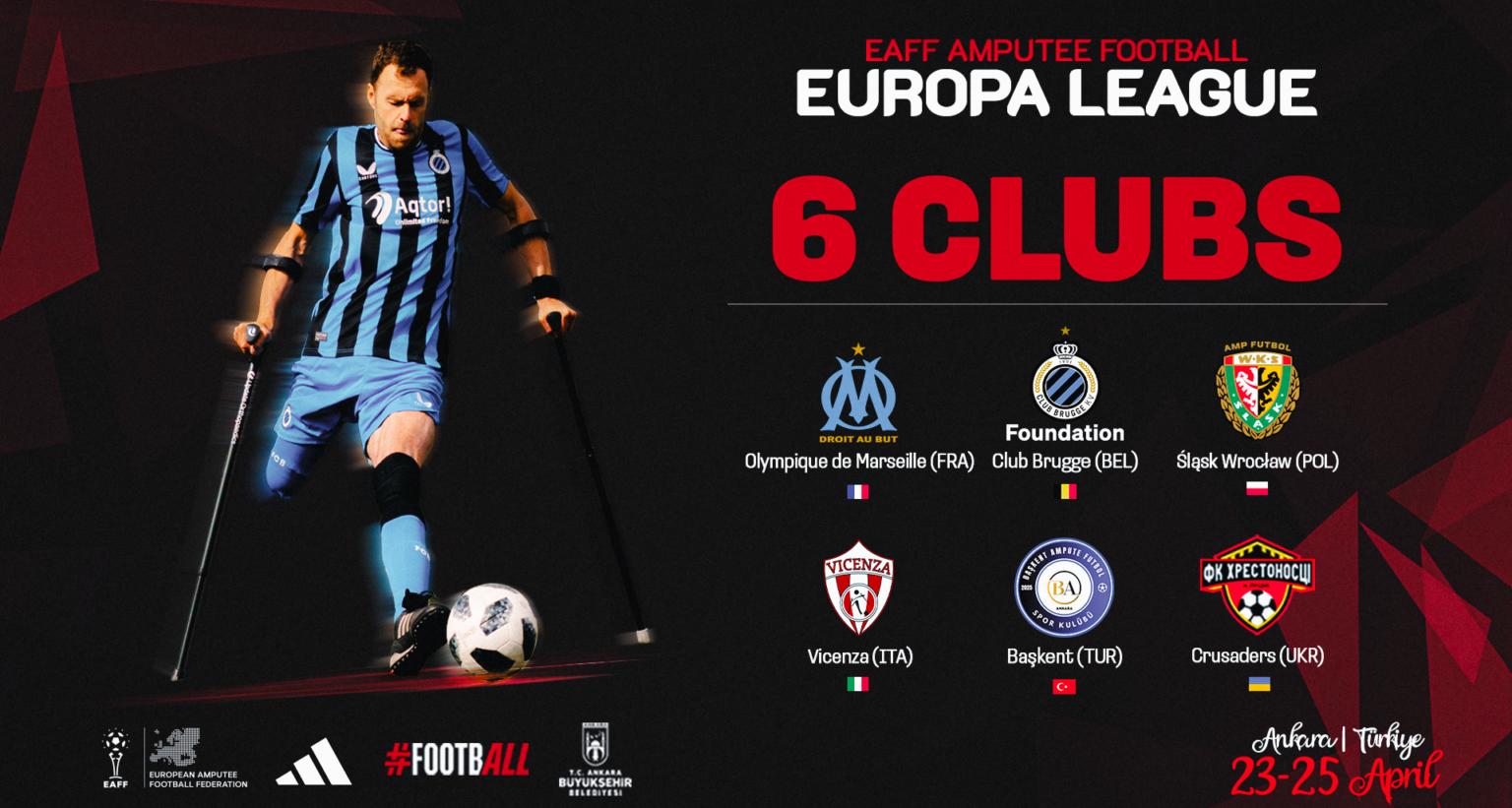 Da domani, in Turchia, la finale di Europa League del Calcio Amputati: il Vicenza rappresenterà l'Italia