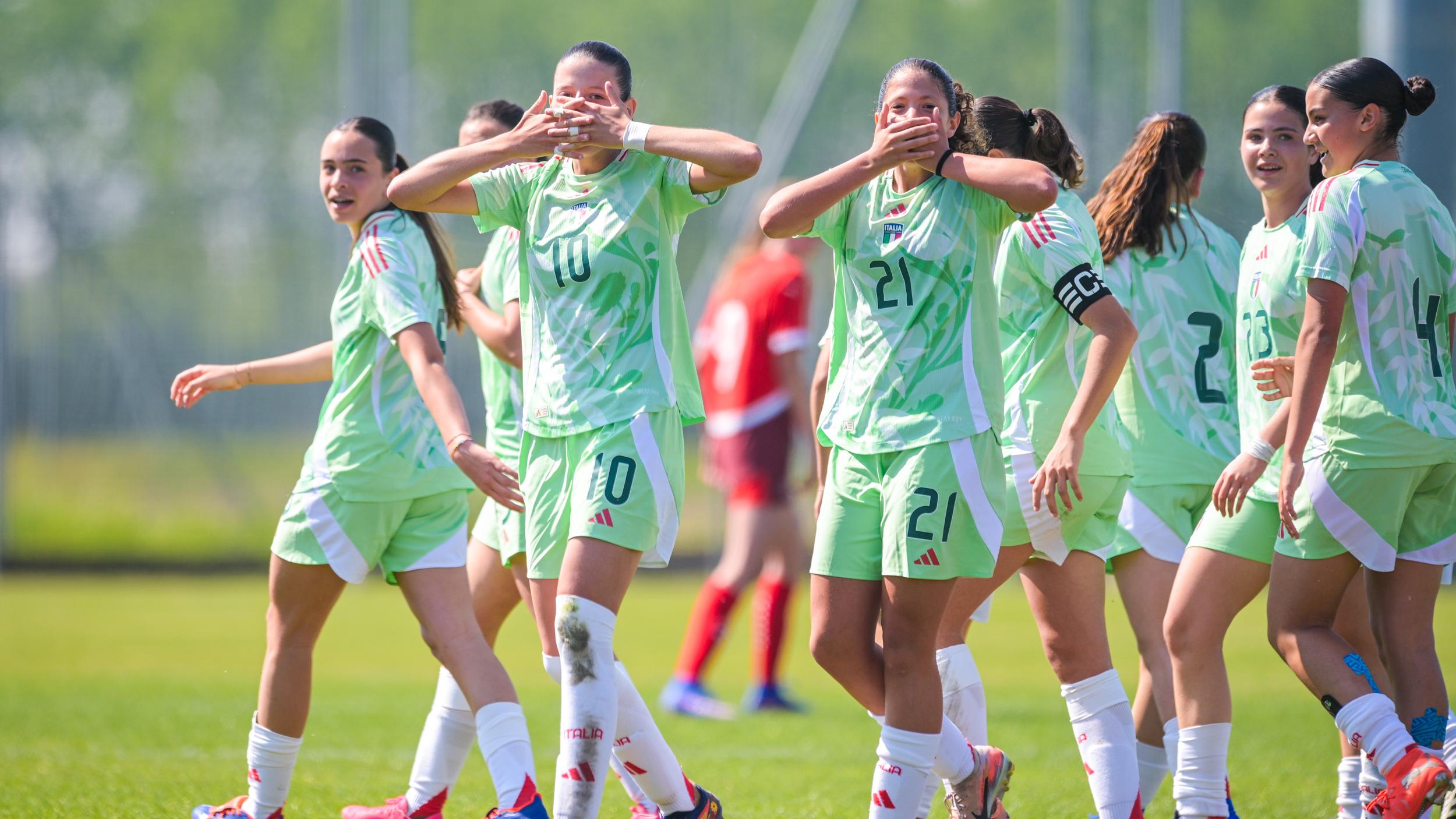 Riscatto Italia a Novarello: le Azzurrine vincono 2-0 il secondo test con la Svizzera. Dessì: “Sono molto soddisfatto”