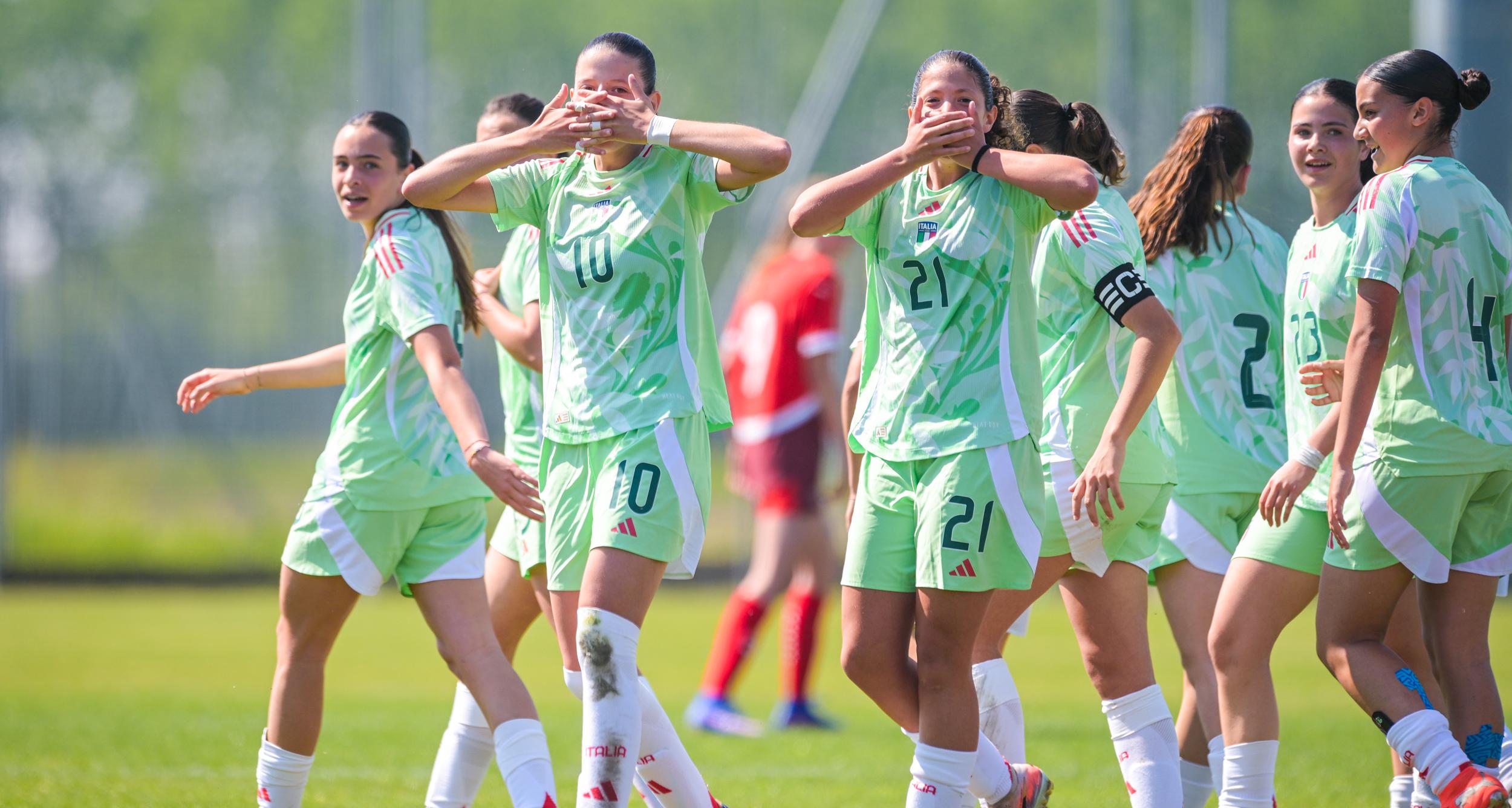 Riscatto Italia a Novarello: le Azzurrine vincono 2-0 il secondo test con la Svizzera. Dessì: “Sono molto soddisfatto”