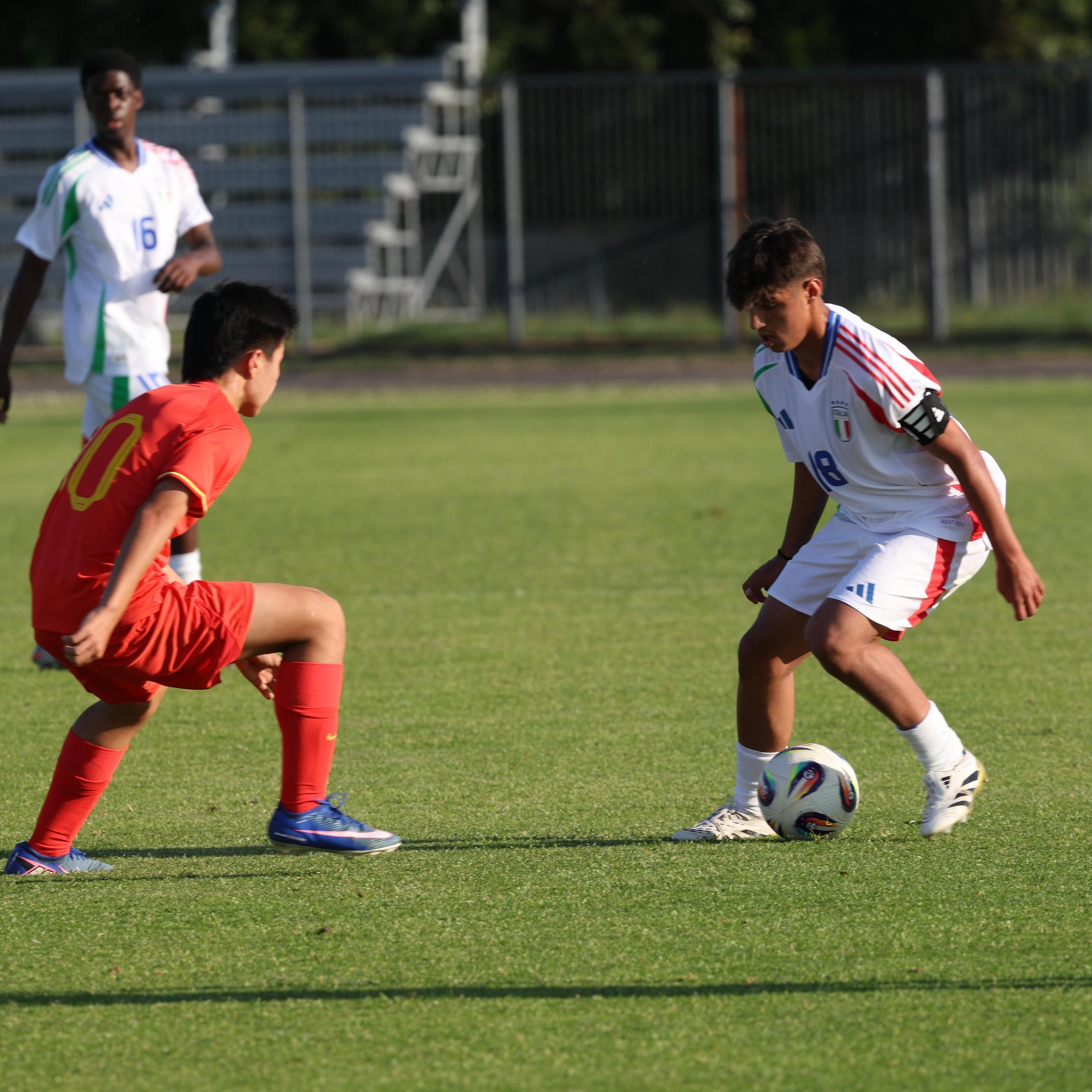 Azzurrini ko a Gradisca d’Isonzo: 2-0 per la Cina. Battisti: “Errori pagati a caro prezzo”