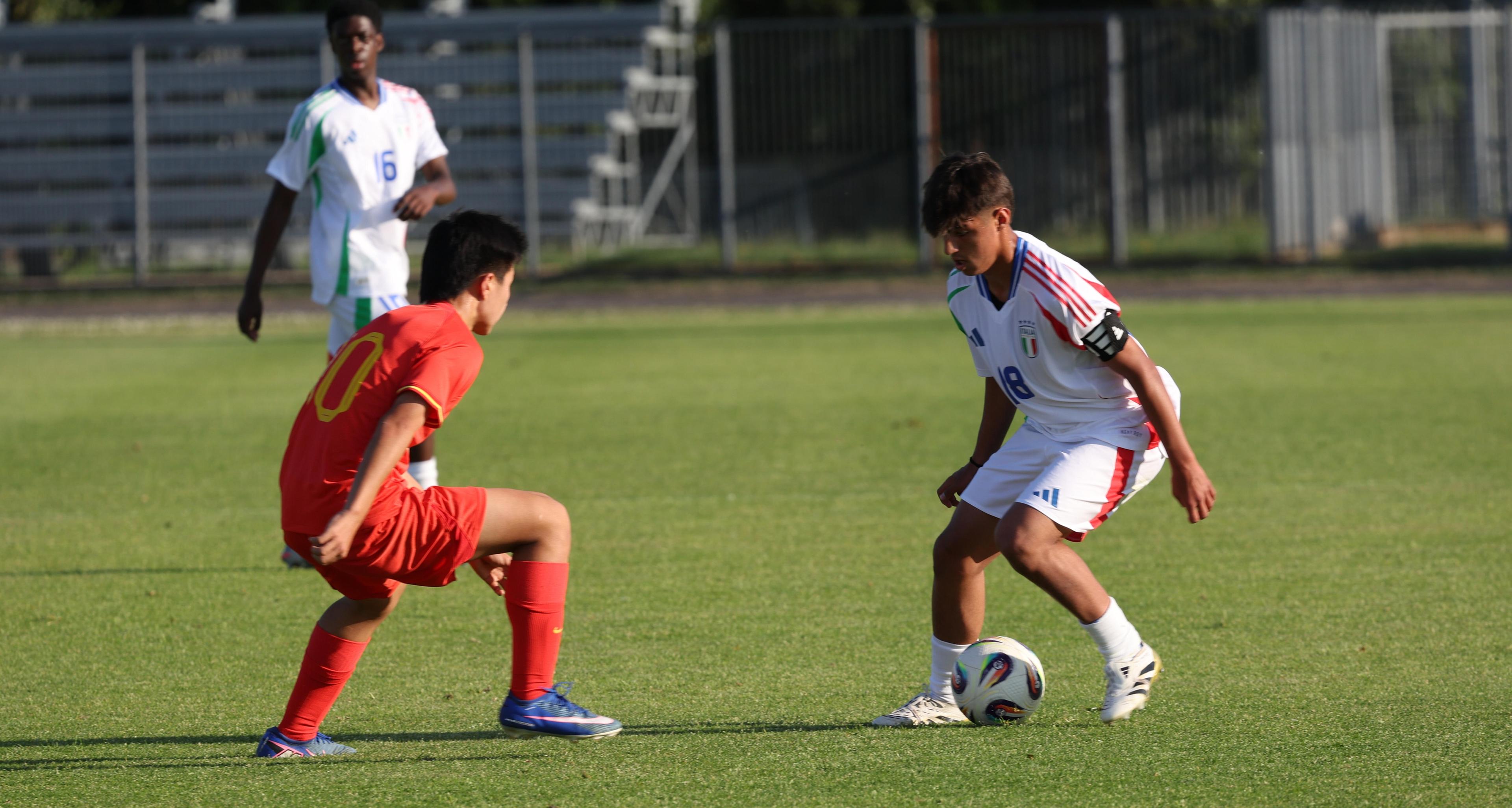 Azzurrini ko a Gradisca d’Isonzo: la Cina vince 2-0