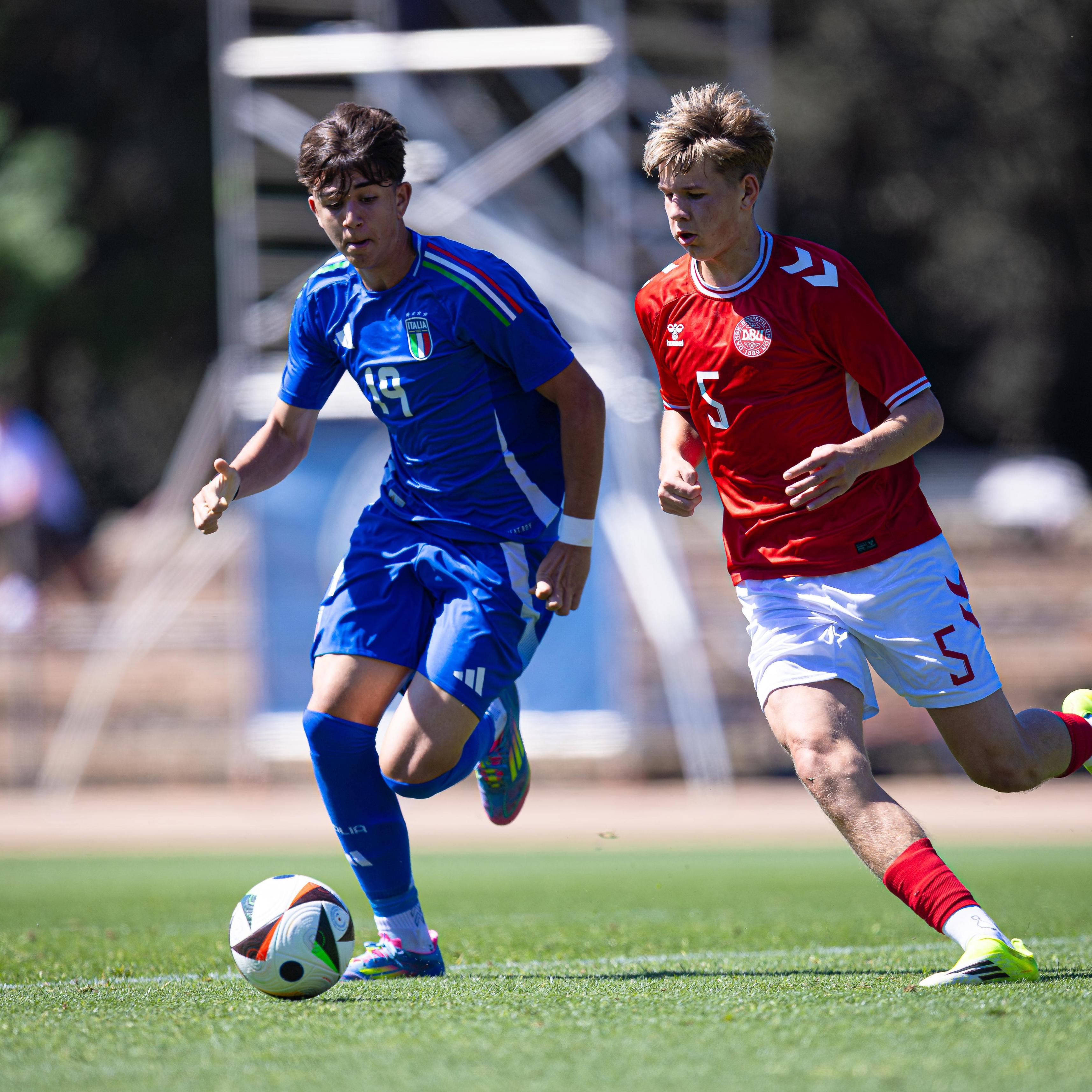 Azzurrini lose 2-1 to Denmark