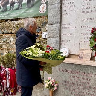 Tragedia di Superga. Gravina: \"La storia del Grande Torino va tramandata alle nuove generazioni”