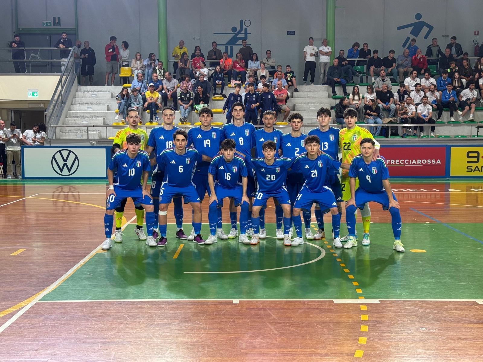 Gli Azzurrini battono 6-2 la Slovacchia. Pedrini: “Ci siamo calati bene nella parte”