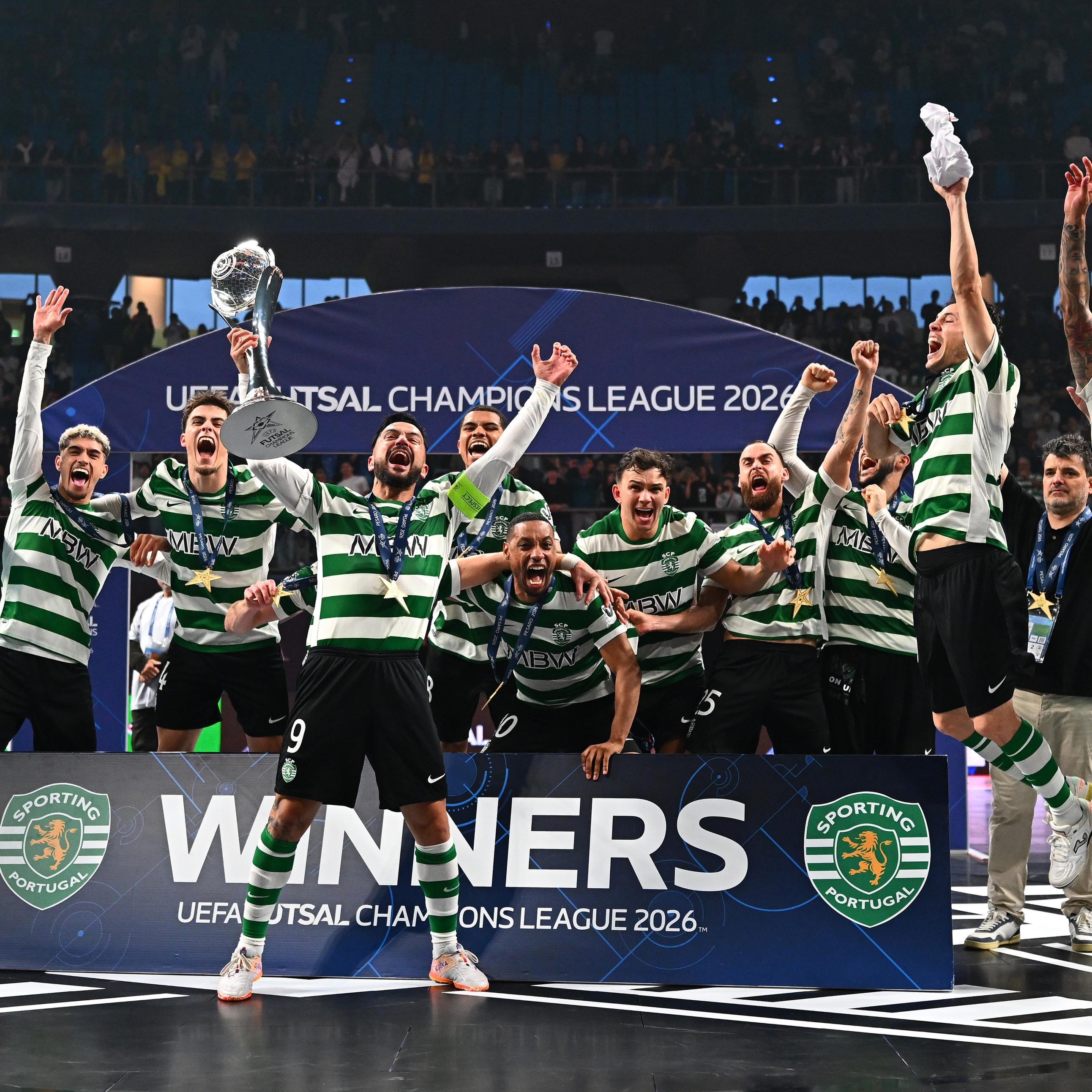 UEFA Futsal Champions League, a Pesaro festeggia lo Sporting di Merlim: 2-0 al Palma