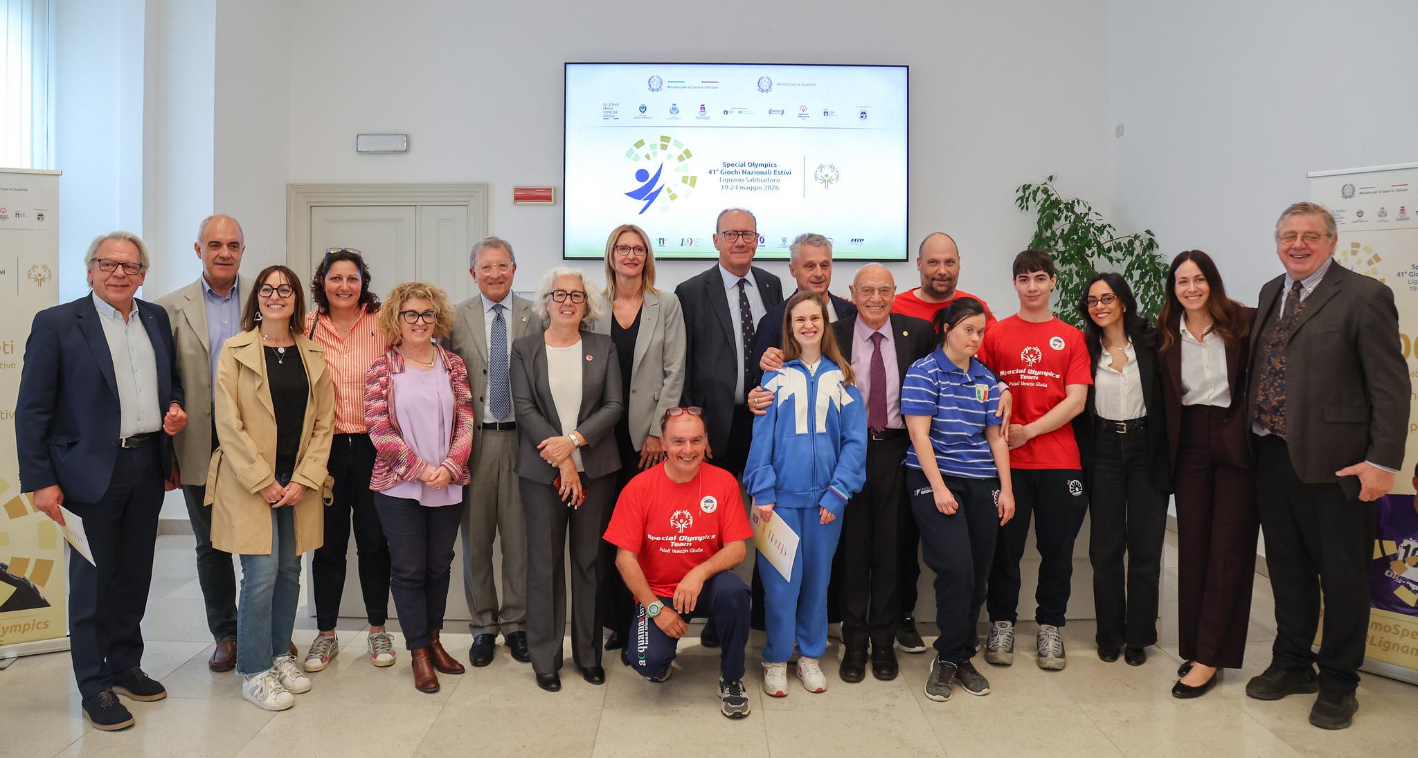 Presentati a Trieste i Giochi Nazionali Estivi di Special Olympics, in programma dal 19 al 24 maggio