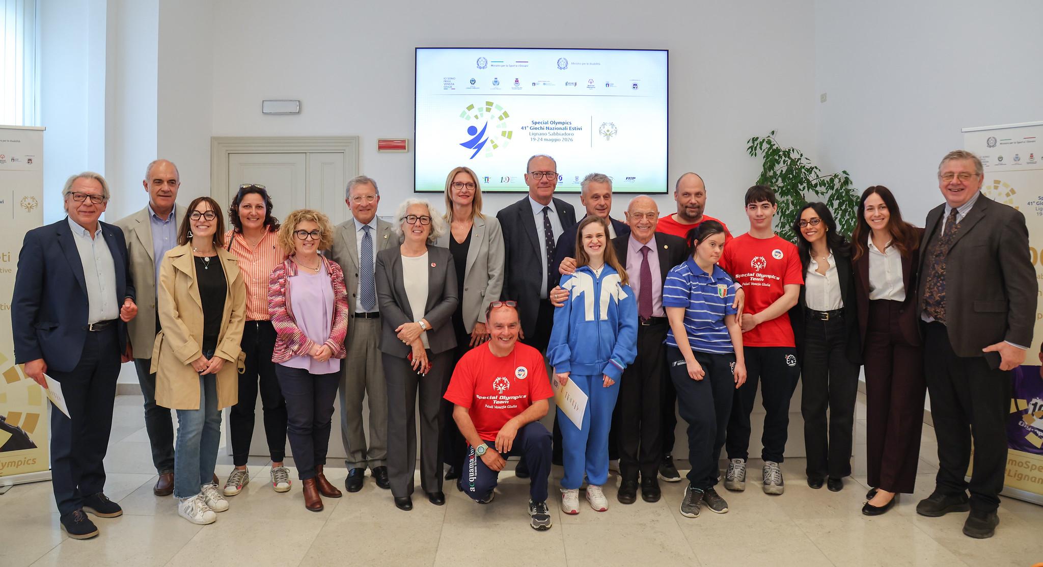 Presentati a Trieste i Giochi Nazionali Estivi di Special Olympics, in programma dal 19 al 24 maggio