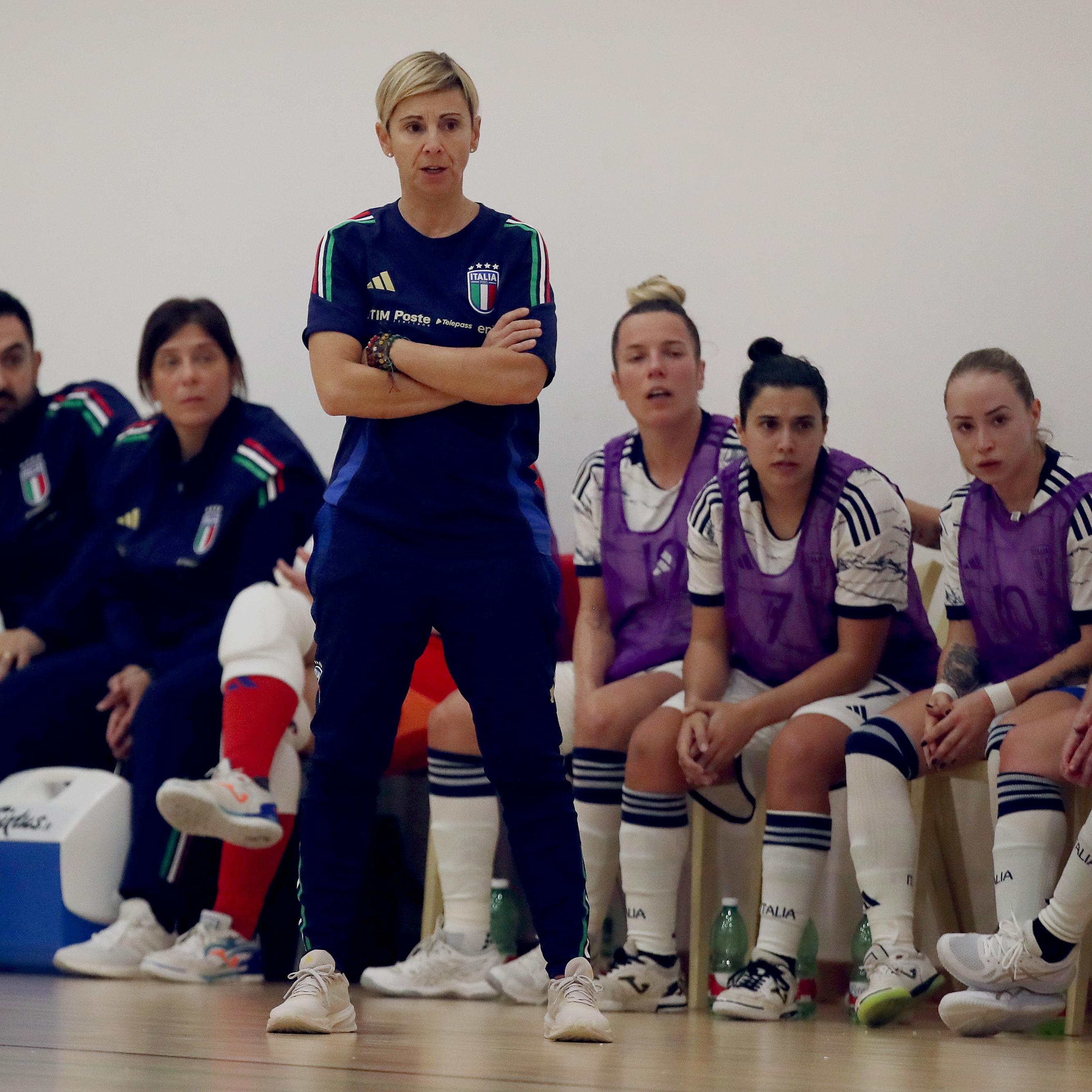 Le Azzurre del futsal in raduno al CPO Giulio Onesti di Roma dal 18 al 21 maggio