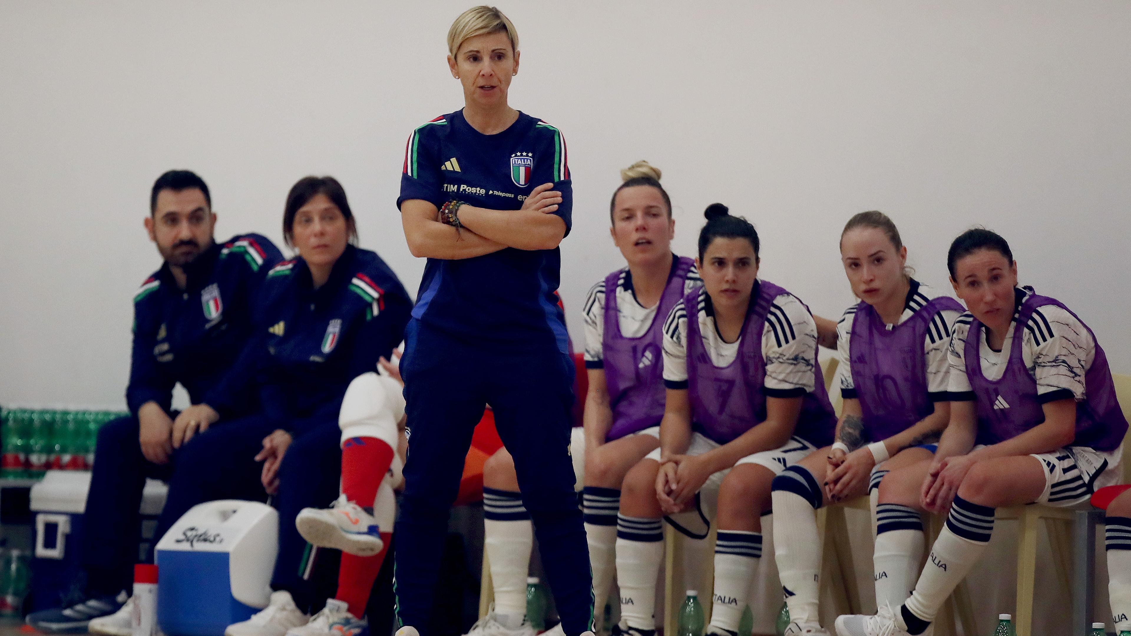 Le Azzurre del futsal in raduno al CPO Giulio Onesti di Roma dal 18 al 21 maggio