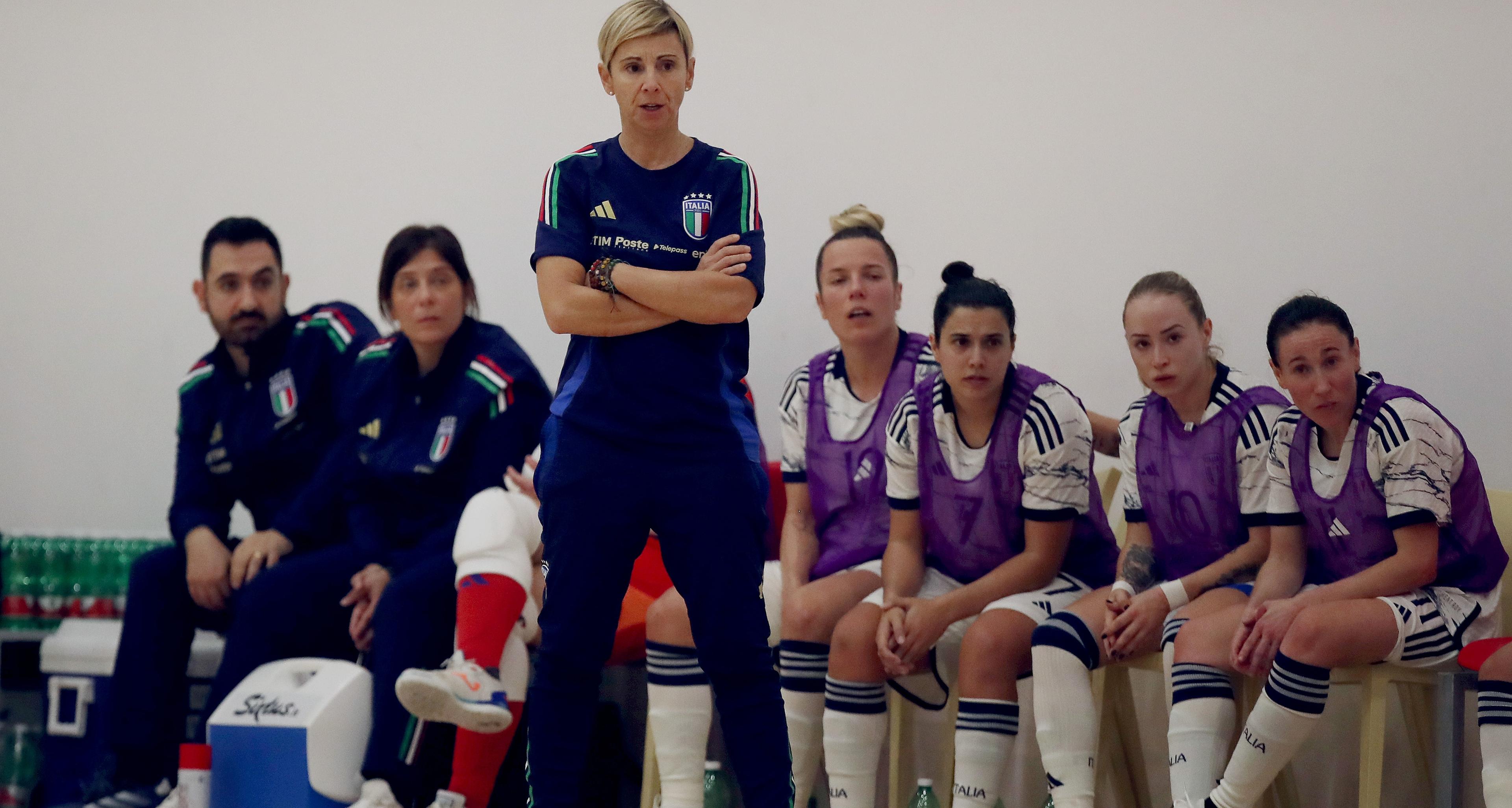 Le Azzurre del futsal in raduno al CPO Giulio Onesti di Roma dal 18 al 21 maggio