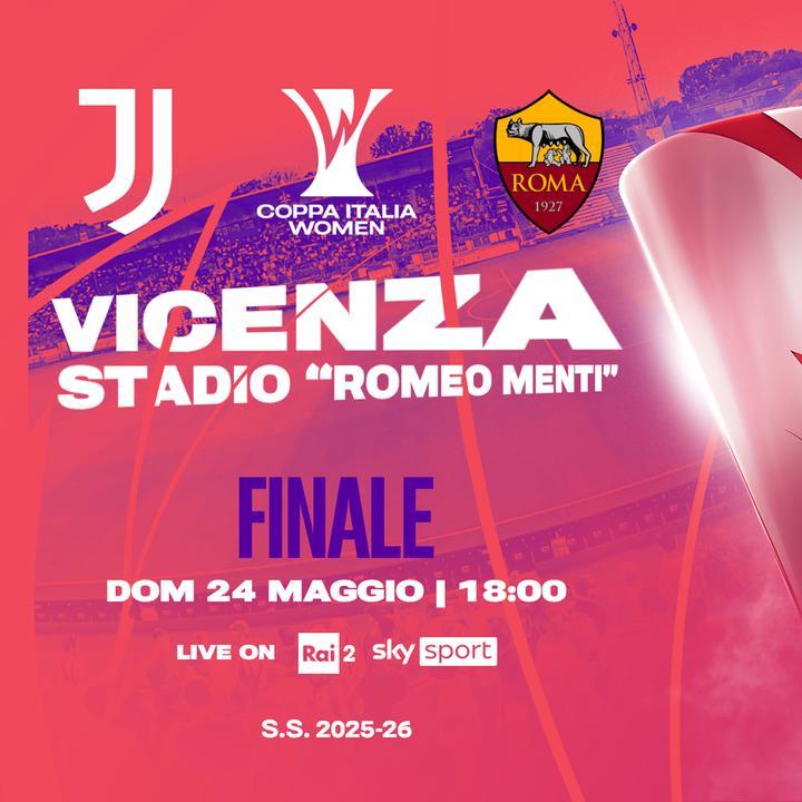 Finale di Coppa Italia Femminile Juventus-Roma: richiesta biglietti gratuiti
